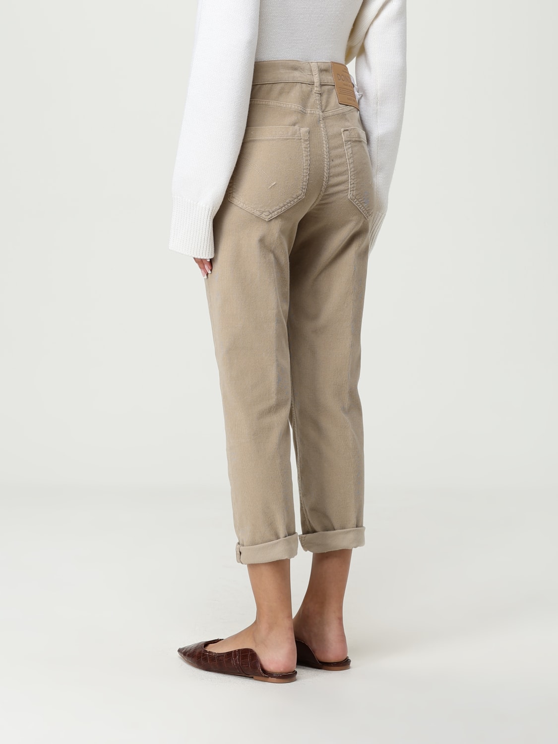 DONDUP VAQUEROS: Vaquero mujer Dondup, Beige - Img 2