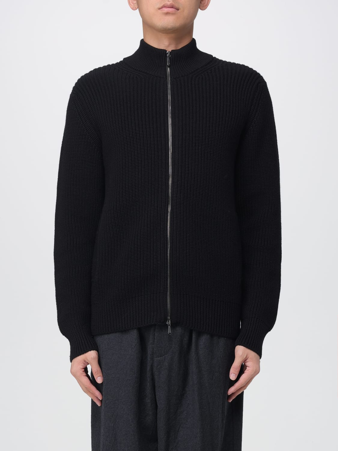 DRUMOHR SWEATER: Cardigan men Drumohr, Black - Img 1