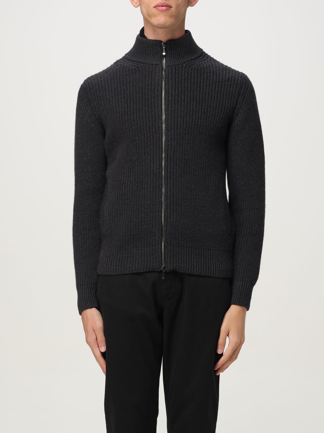 DRUMOHR SWEATER: Cardigan men Drumohr, Grey - Img 1