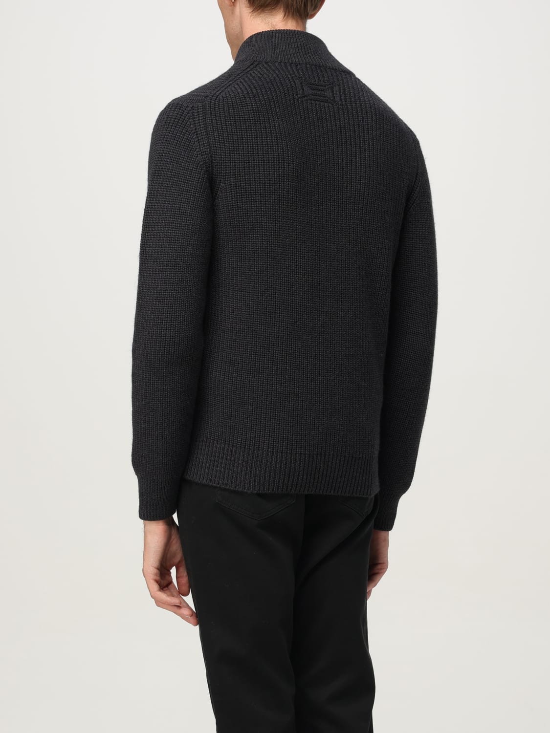 DRUMOHR SWEATER: Cardigan men Drumohr, Grey - Img 2