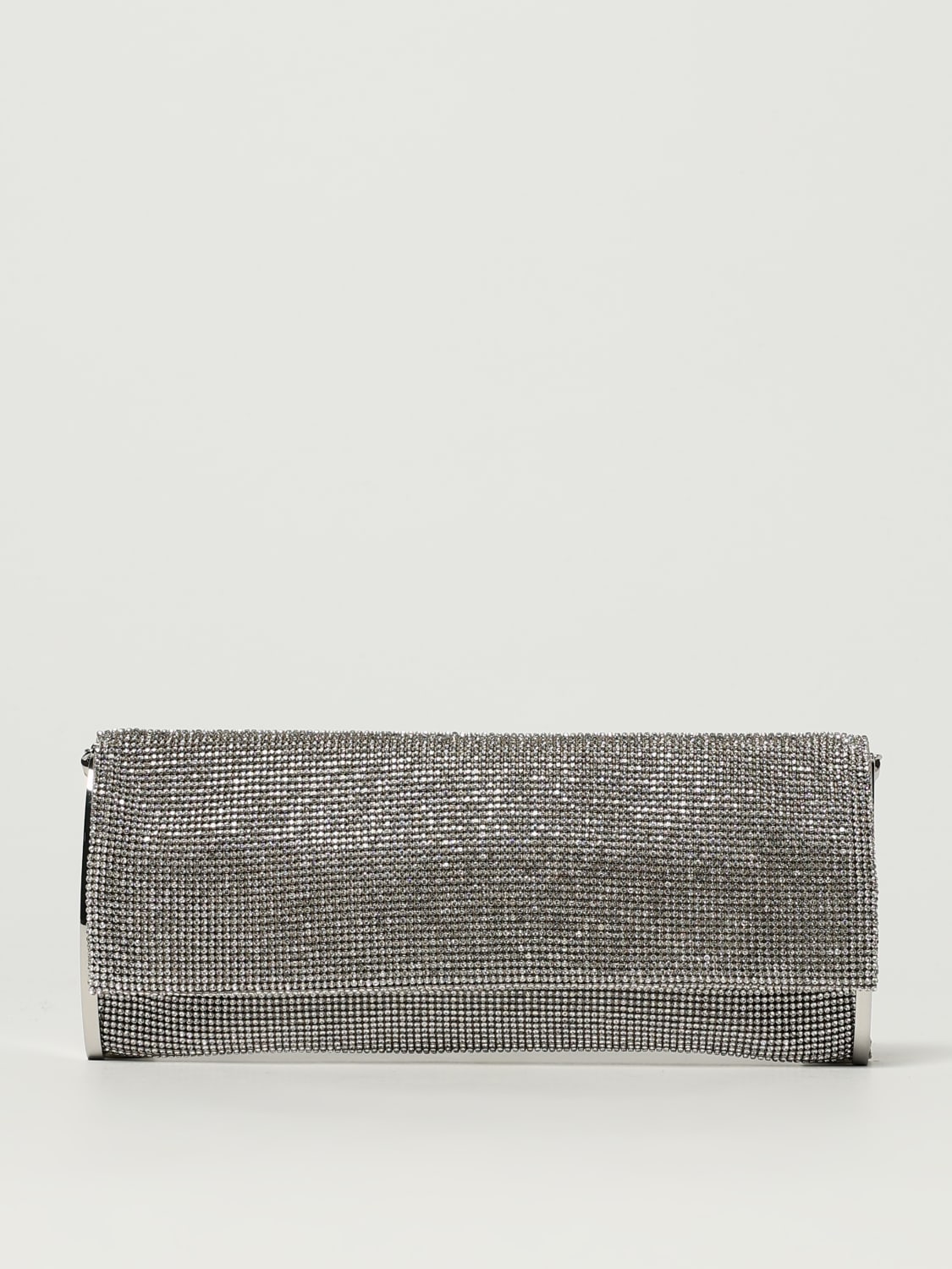 BENEDETTA BRUZZICHES CLUTCH: Pouch Kate Benedetta Bruzziches, Silver - Img 1