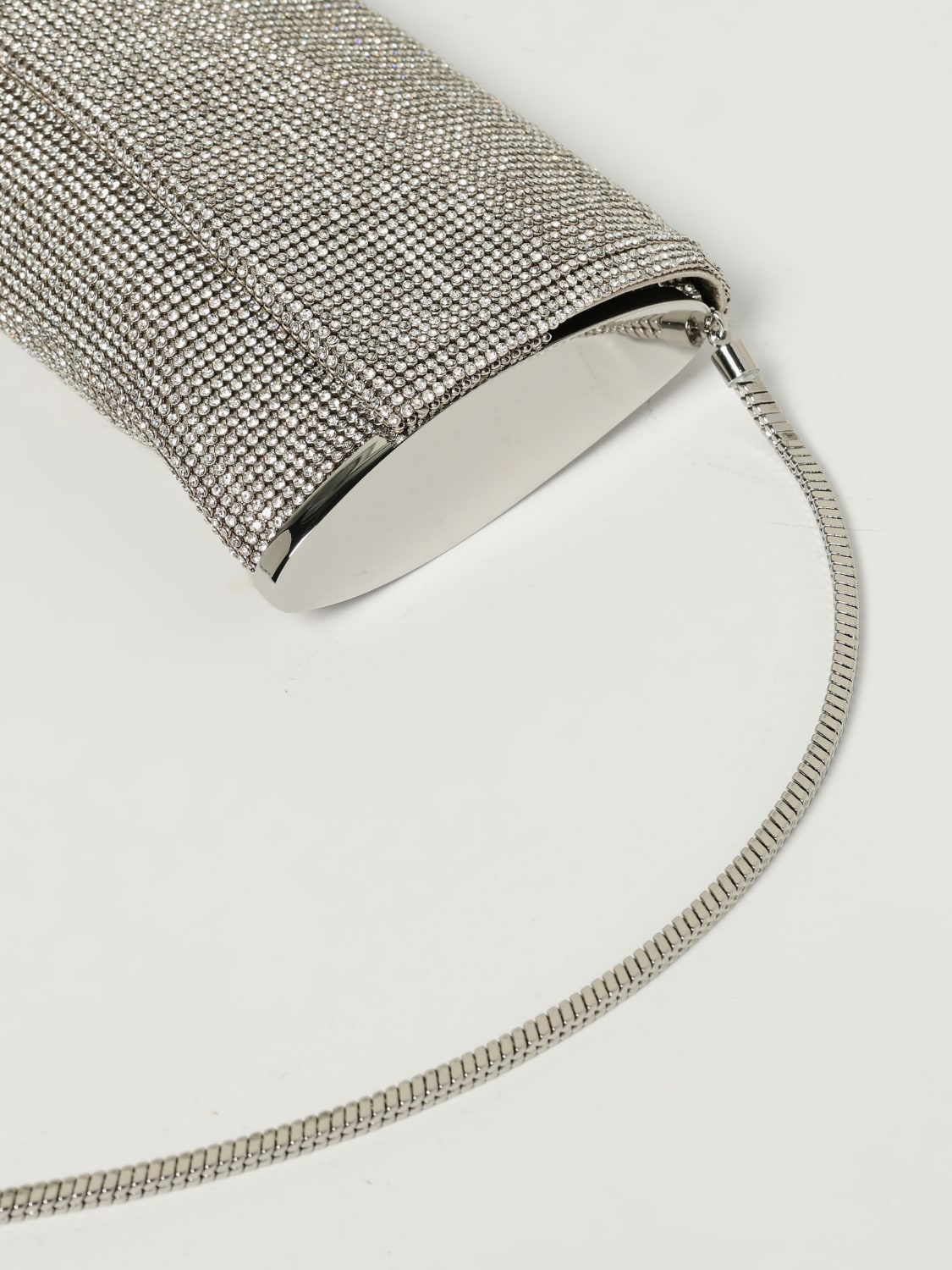 BENEDETTA BRUZZICHES CLUTCH: Pouch Kate Benedetta Bruzziches, Silver - Img 3