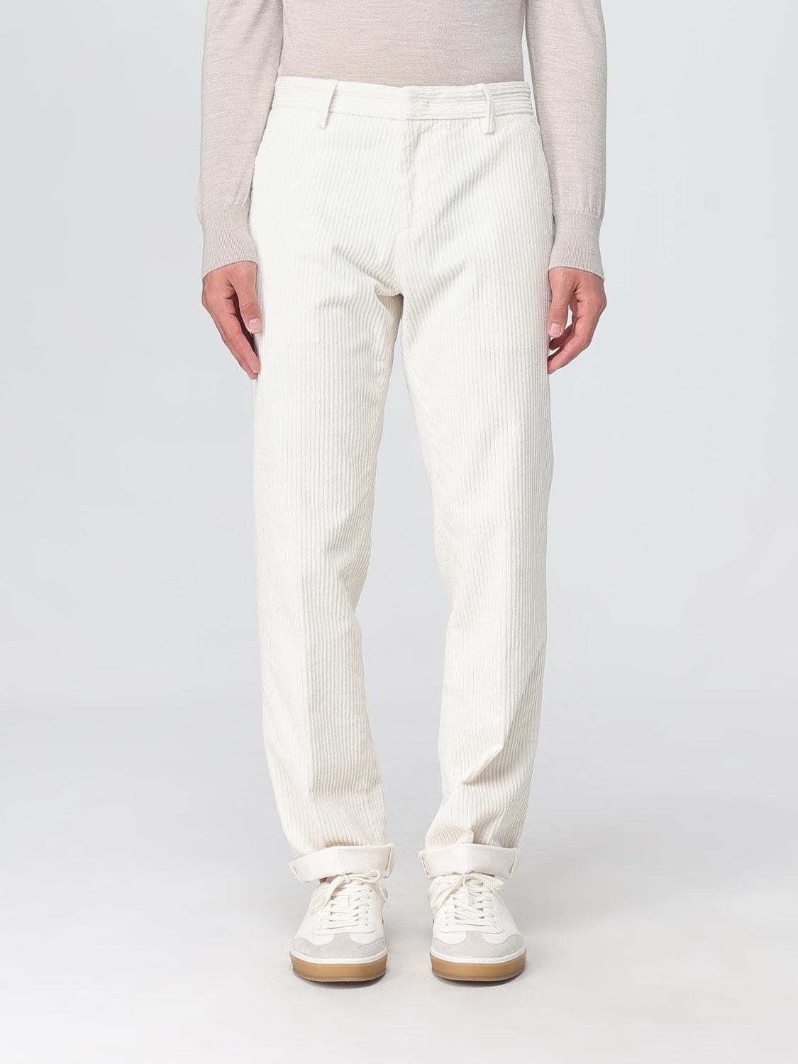 DONDUP HOSE: Hose herren Dondup, Cream - Img 1