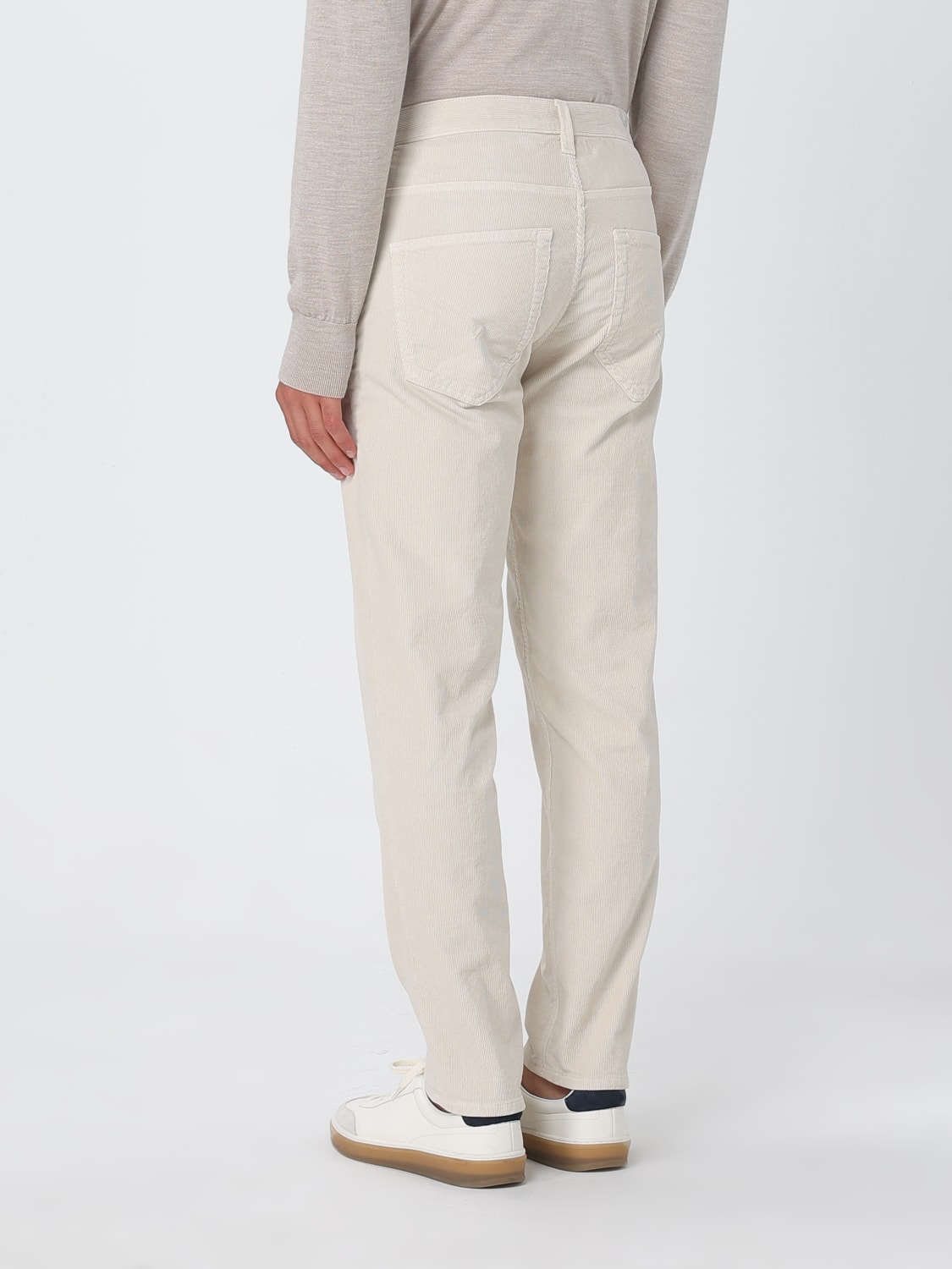 DONDUP PANTS: Pants men Dondup, White - Img 2