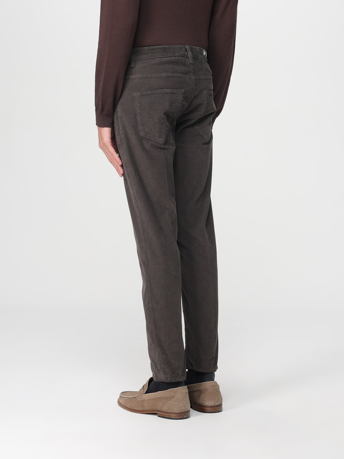 DONDUP PANTS: Pants men Dondup, Brown - Img 2