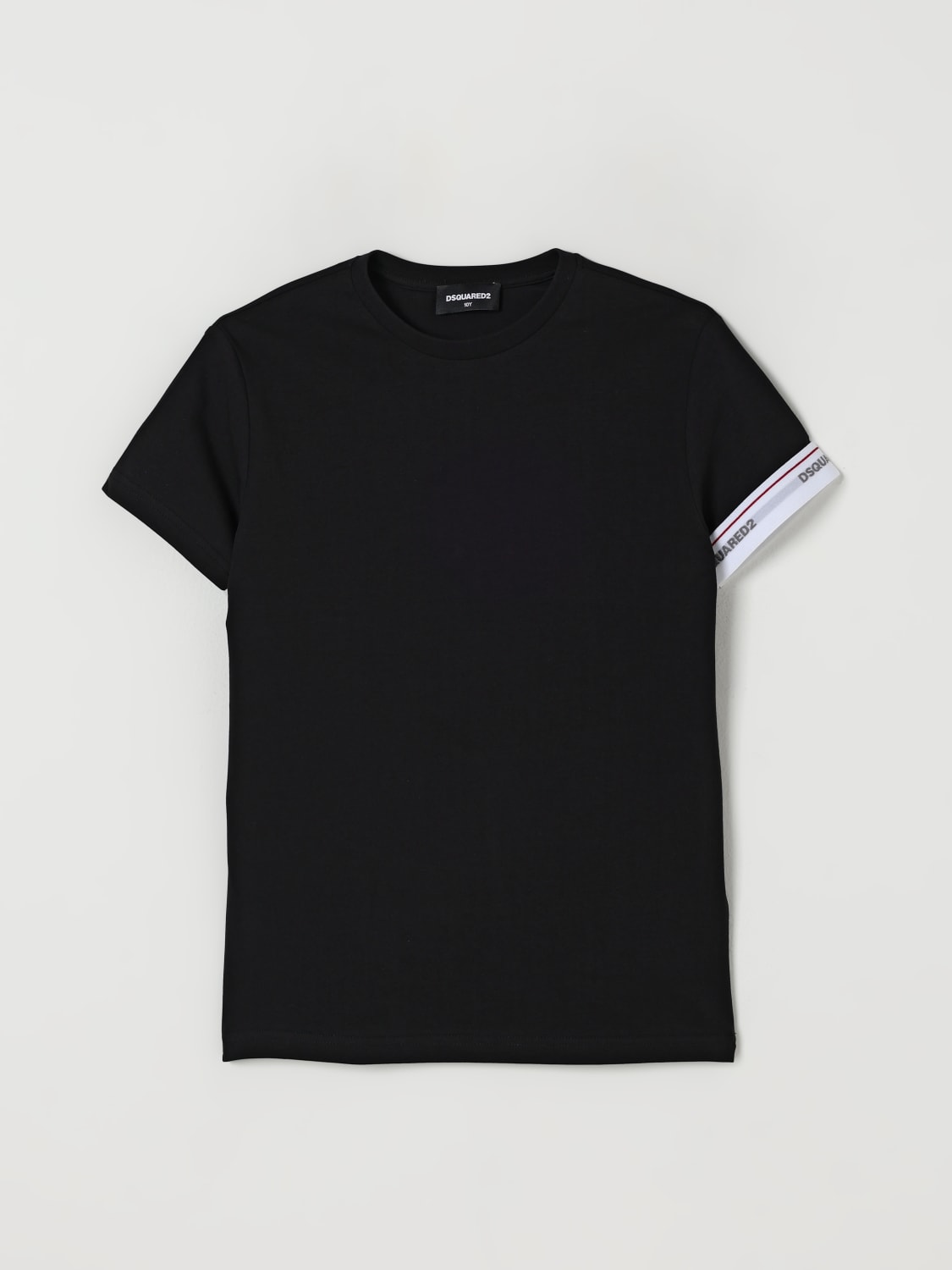 DSQUARED2 T-SHIRT: T-shirt kids Dsquared2, Black - Img 1