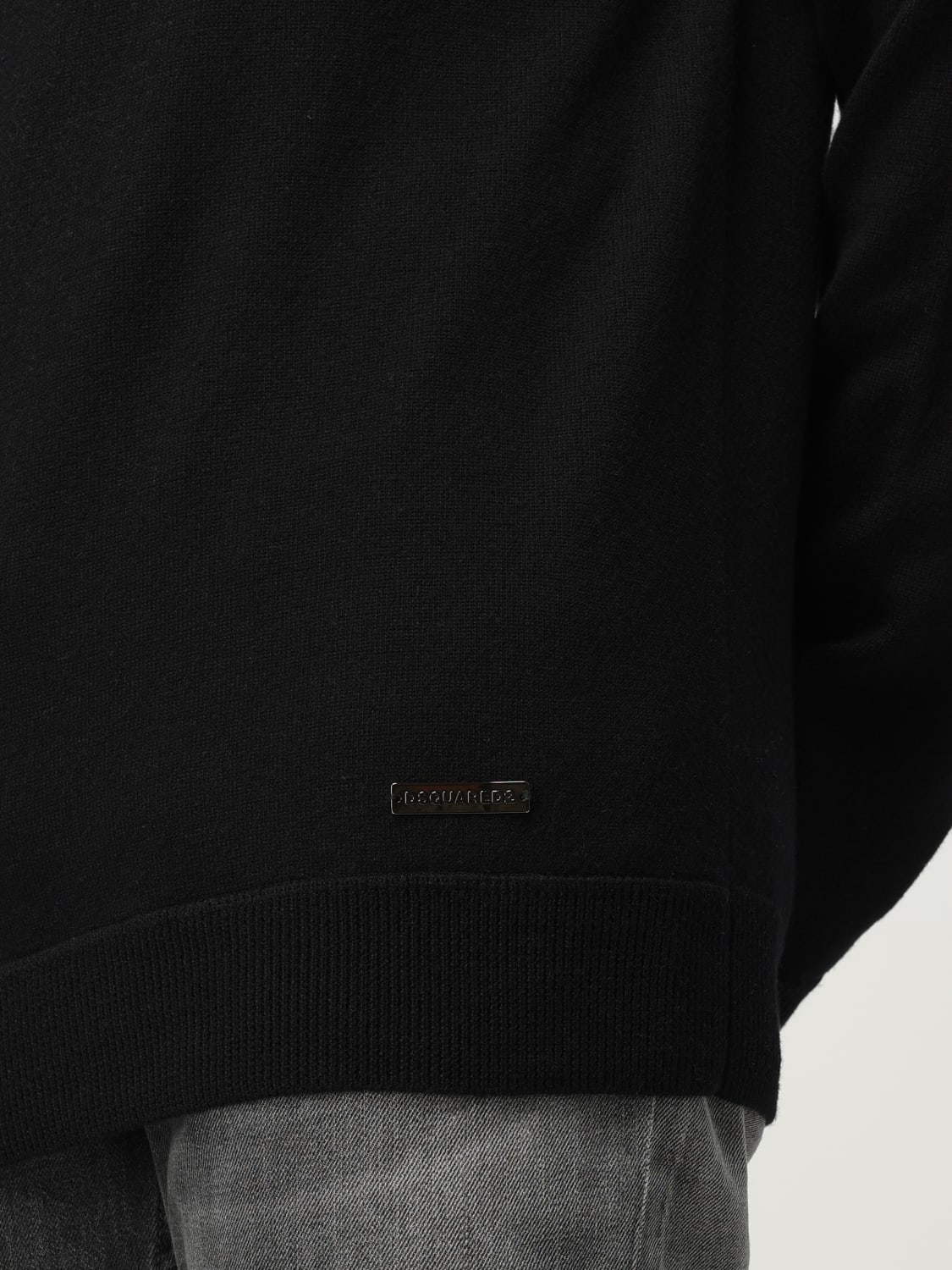 DSQUARED2 SWEATER: Sweater men Dsquared2, Black - Img 3