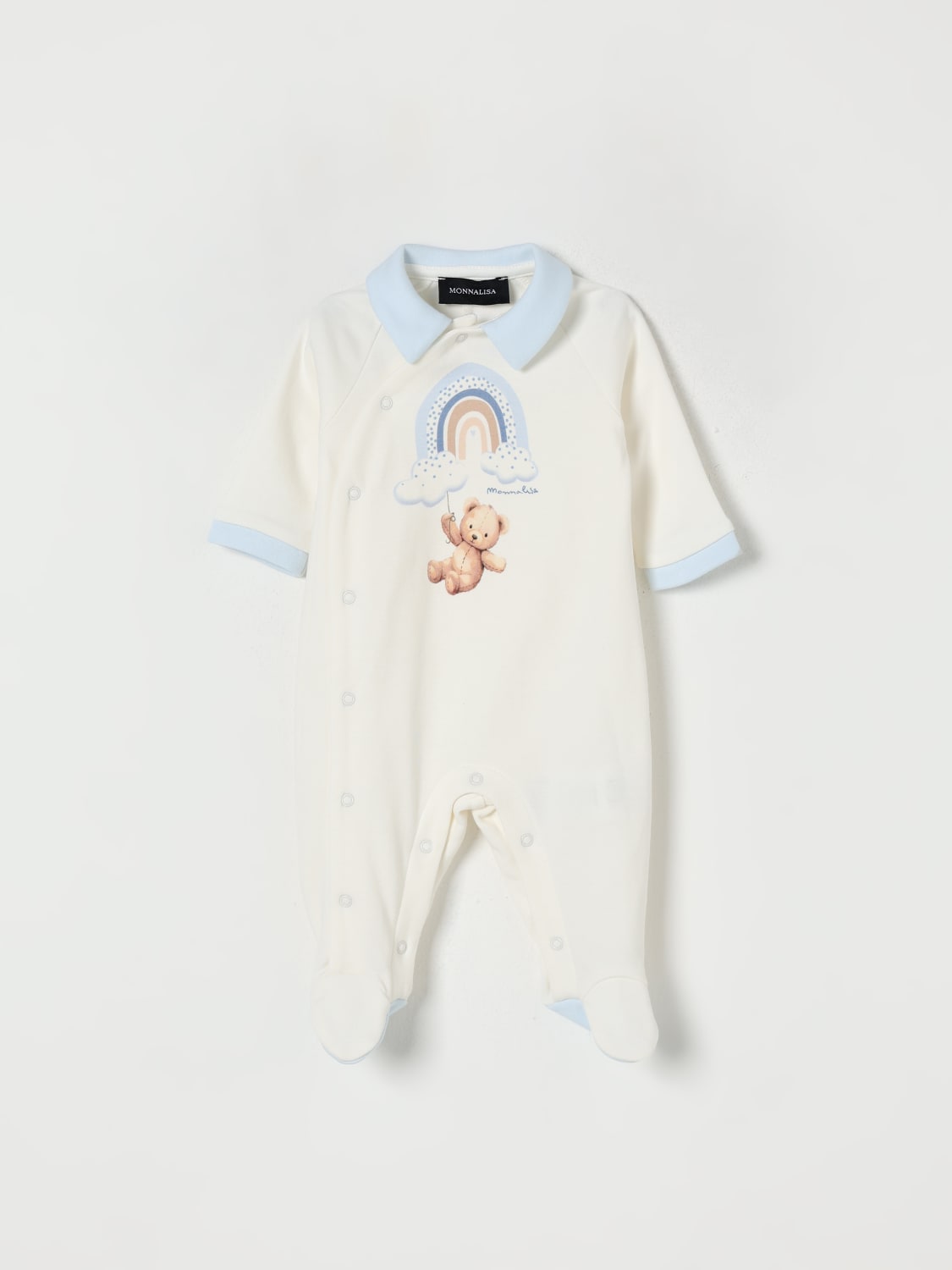 MONNALISA 运动服: 连身服 儿童 Monnalisa, 奶油黄 - Img 1