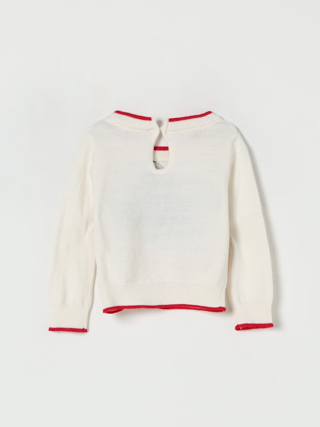 MONNALISA PULL: Pull enfant Monnalisa, Jaune Crème - Img 2