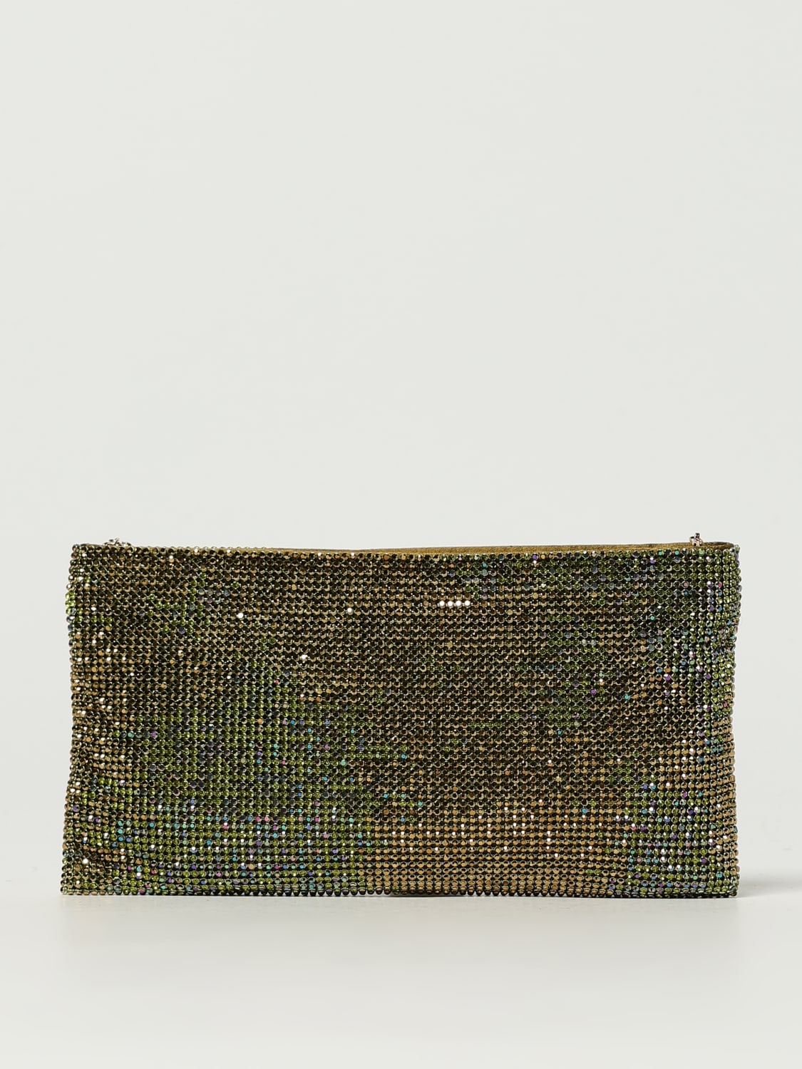 BENEDETTA BRUZZICHES CLUTCH: Clutch YOUR BEST FRIEND Benedetta Bruzziches, Verde - Img 1