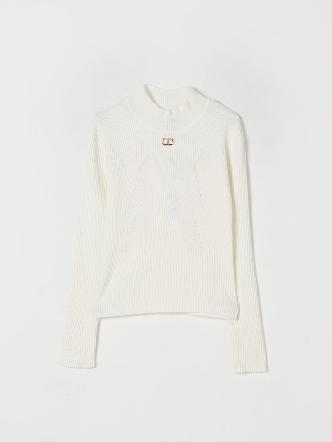 TWINSET SWEATER: Sweater kids Twinset, White - Img 1