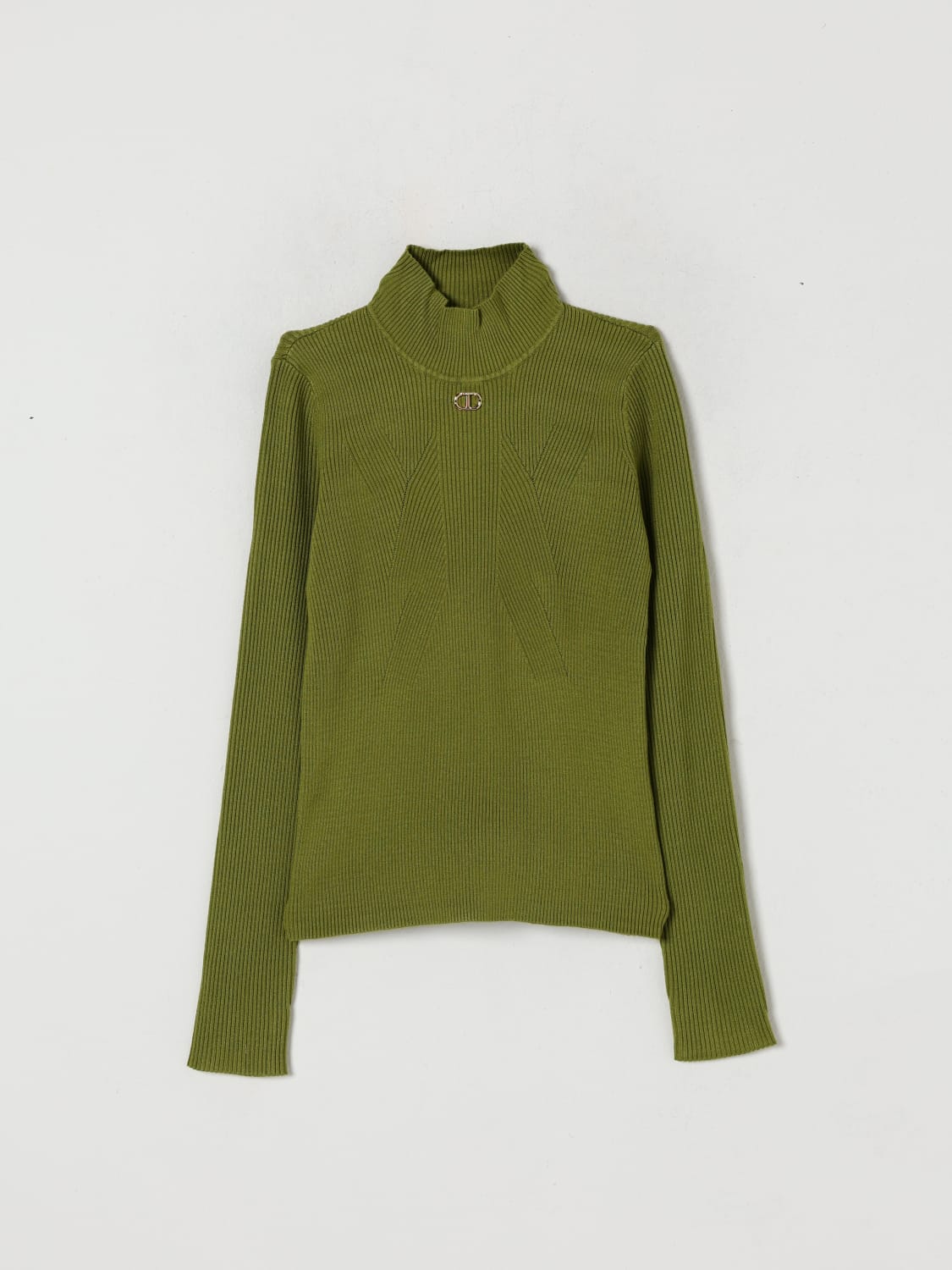 TWINSET PULL: Pull enfant Twinset, Vert - Img 1