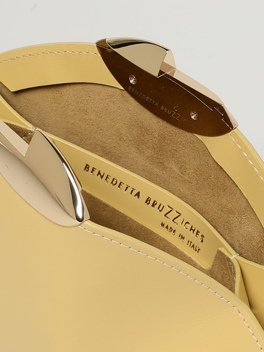 BENEDETTA BRUZZICHES MINITASCHE: Handtasche damen Benedetta Bruzziches, Gelb - Img 3