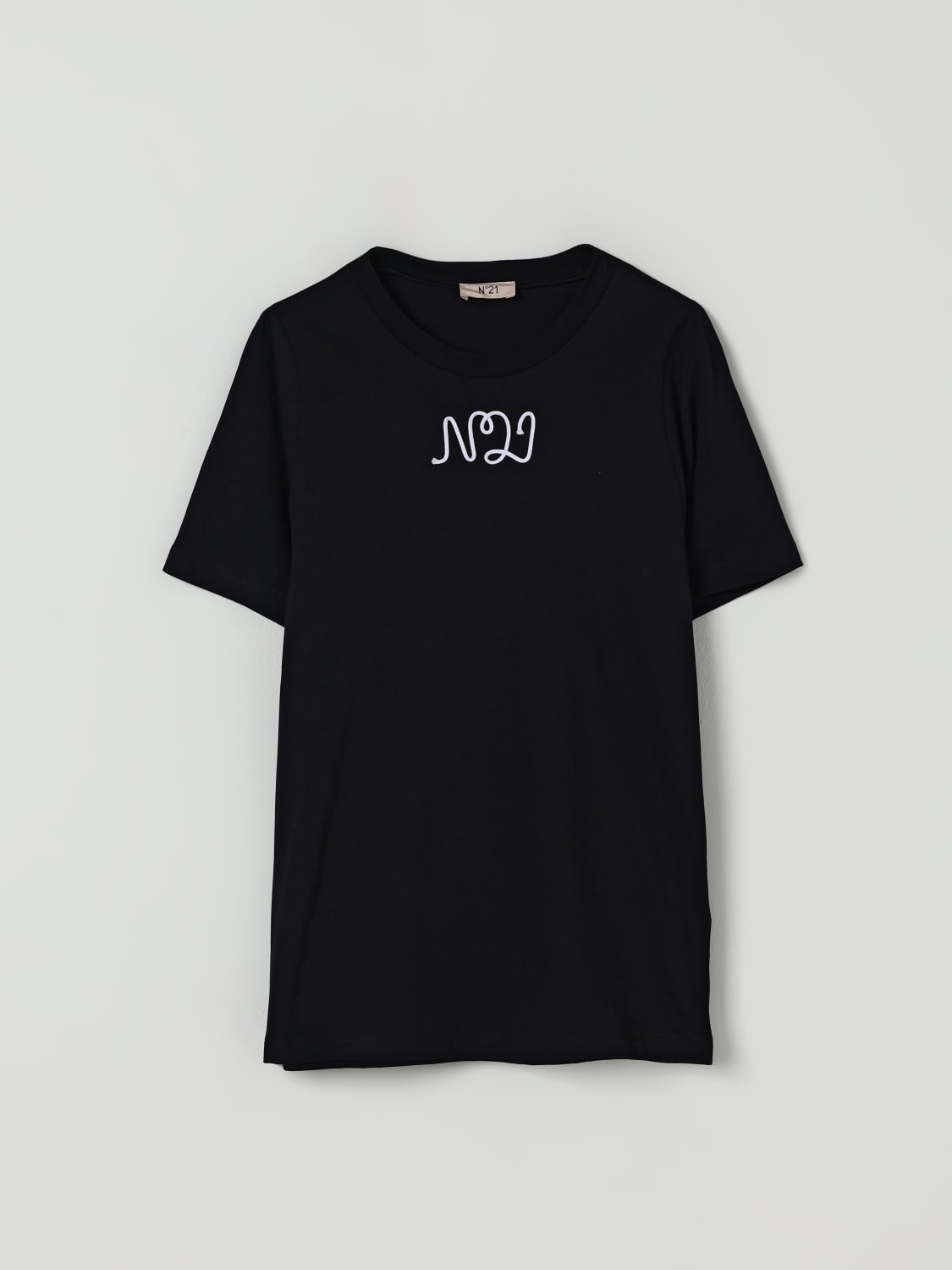 N° 21 T-SHIRT: T-shirt kinder N° 21, Schwarz - Img 1