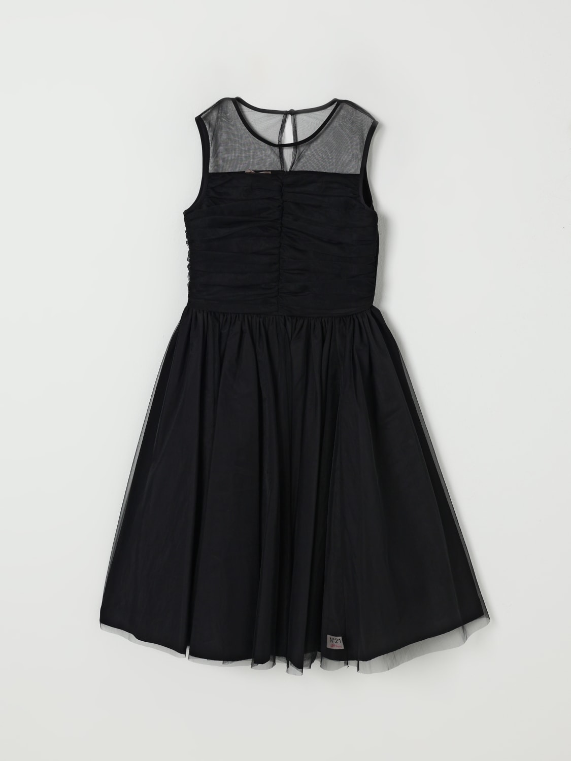 N° 21 KLEID: Kleid kinder N° 21, Schwarz - Img 1