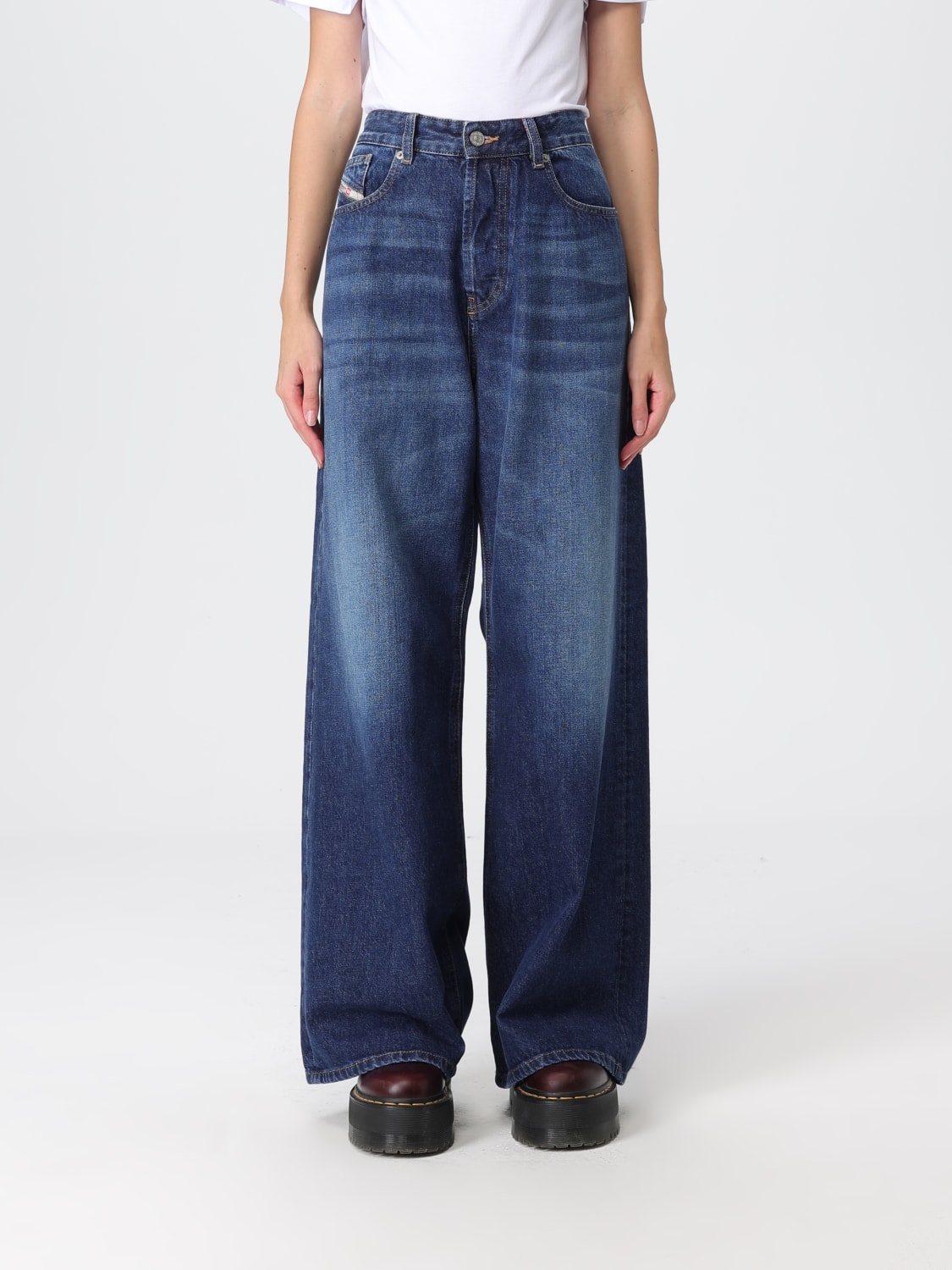 DIESEL JEANS: Jeans damen Diesel, Blau - Img 1