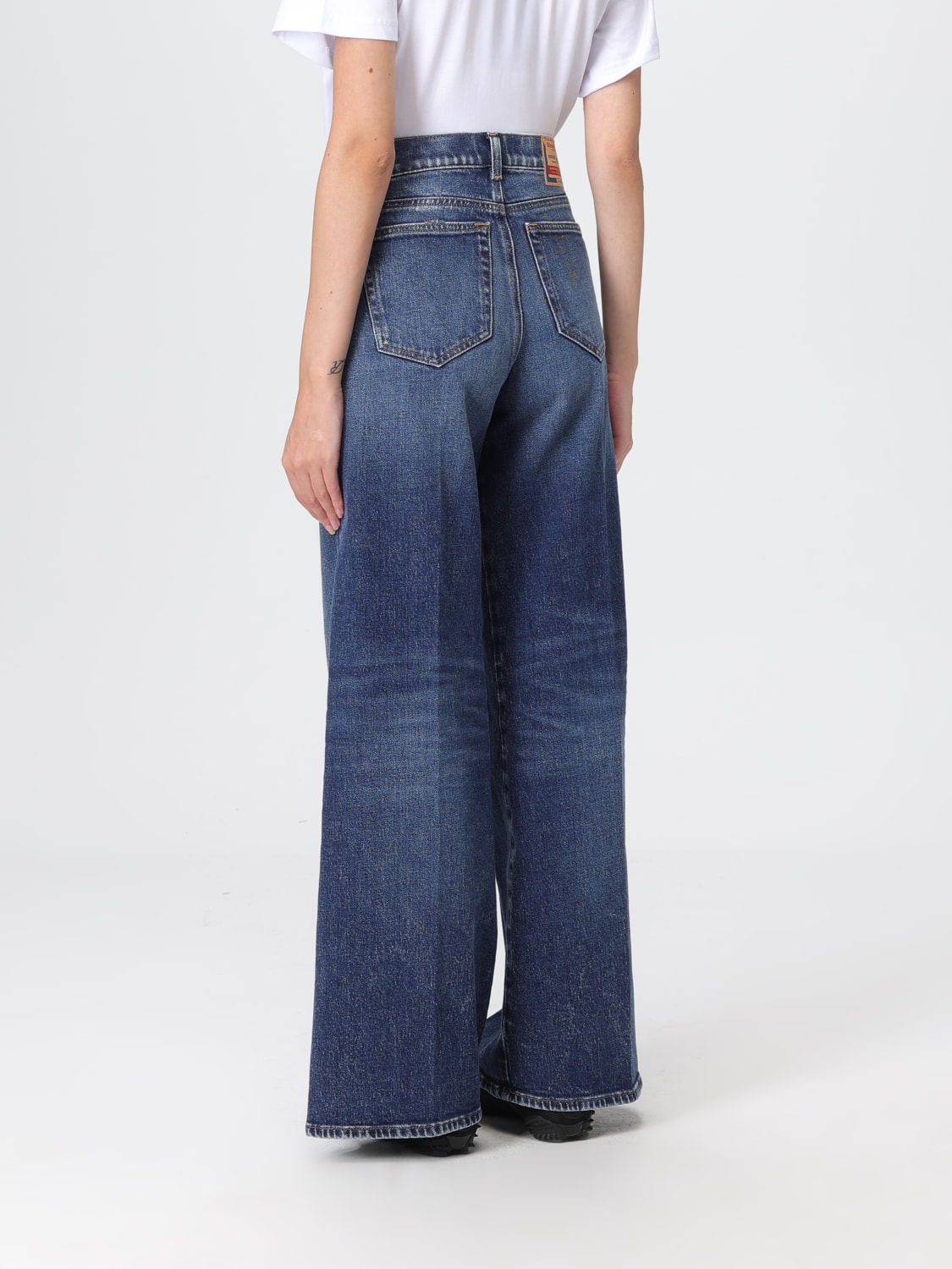 DIESEL JEANS: Jeans damen Diesel, Blau - Img 2