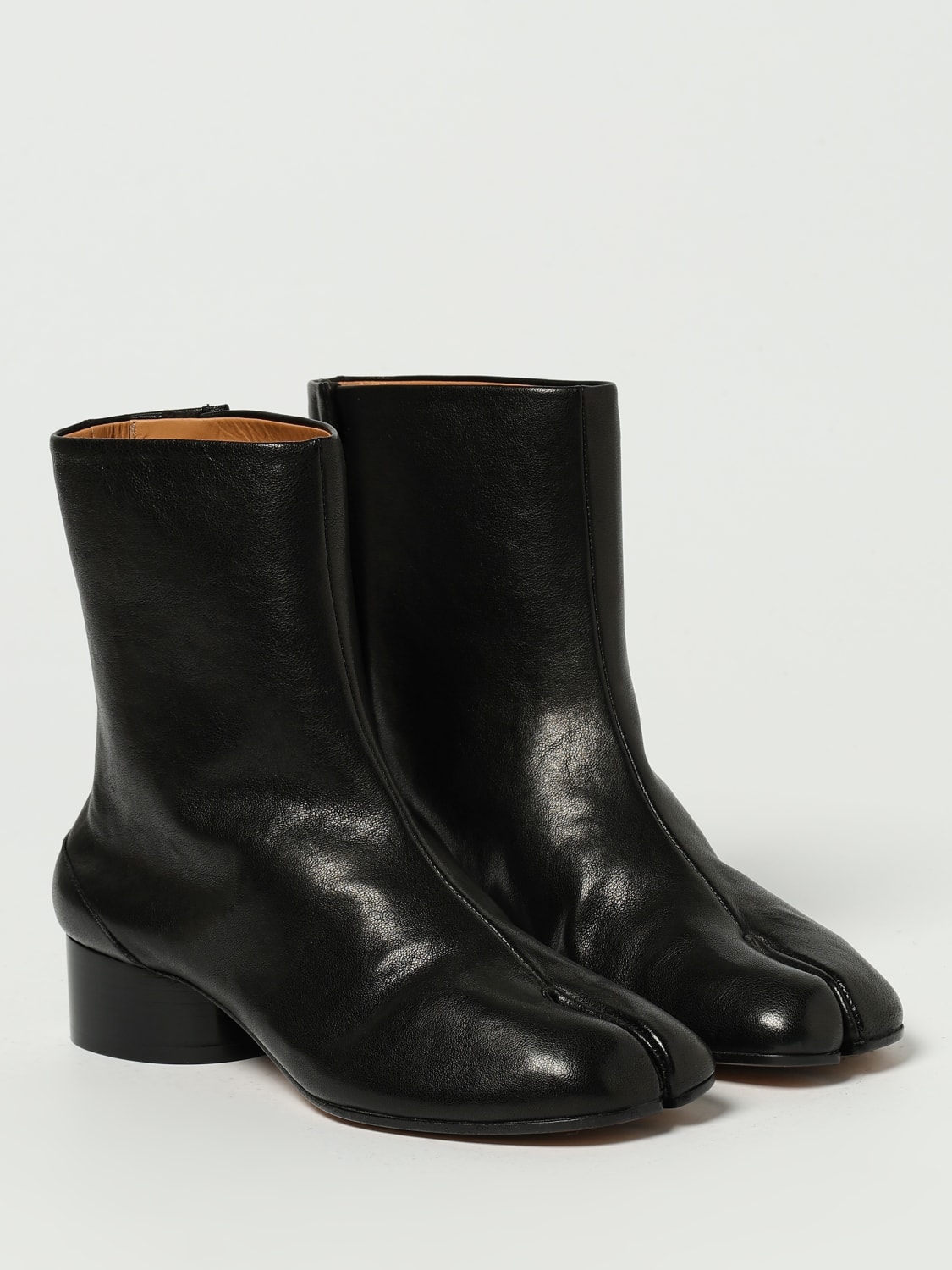 MAISON MARGIELA BOOTS: Flat ankle boots woman Maison Margiela, Black - Img 2