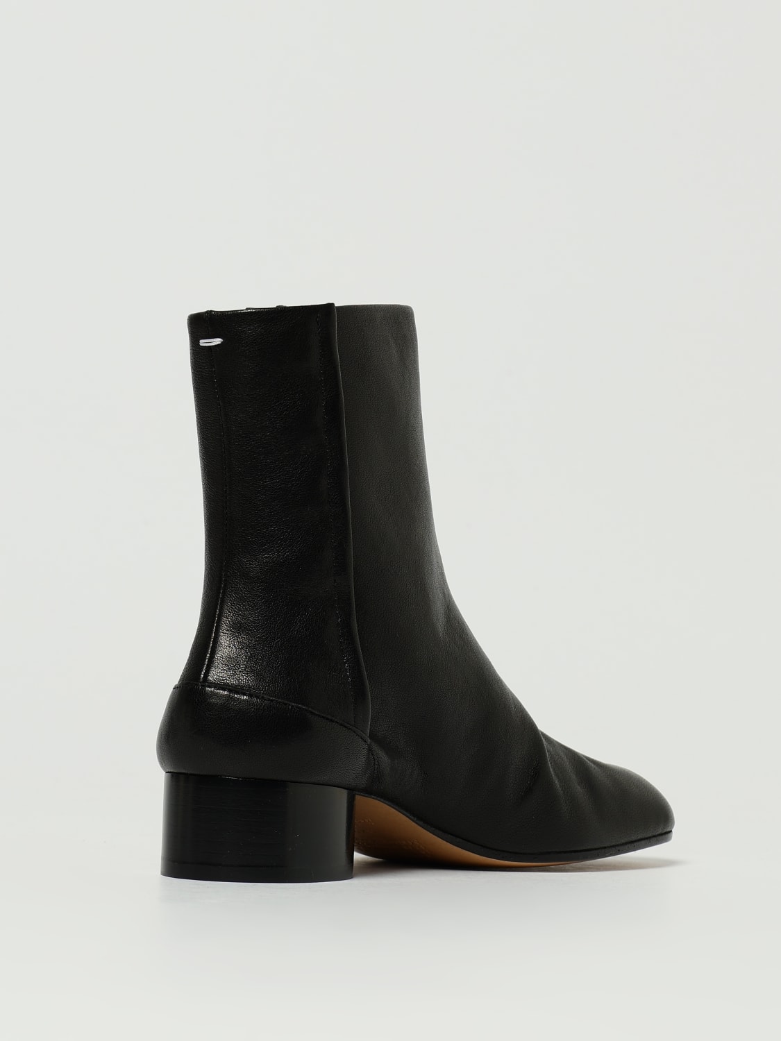 MAISON MARGIELA BOOTS: Flat ankle boots woman Maison Margiela, Black - Img 3