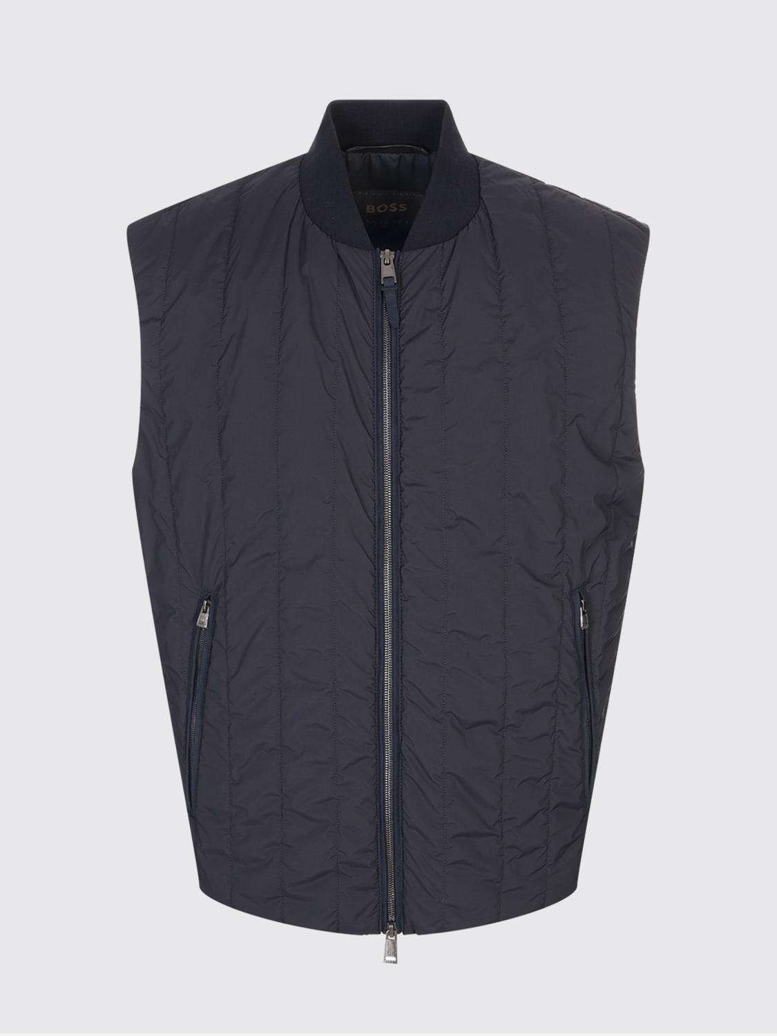 BOSS 西装马甲: 西装马甲 男士 Boss, 蓝色 - Img 1