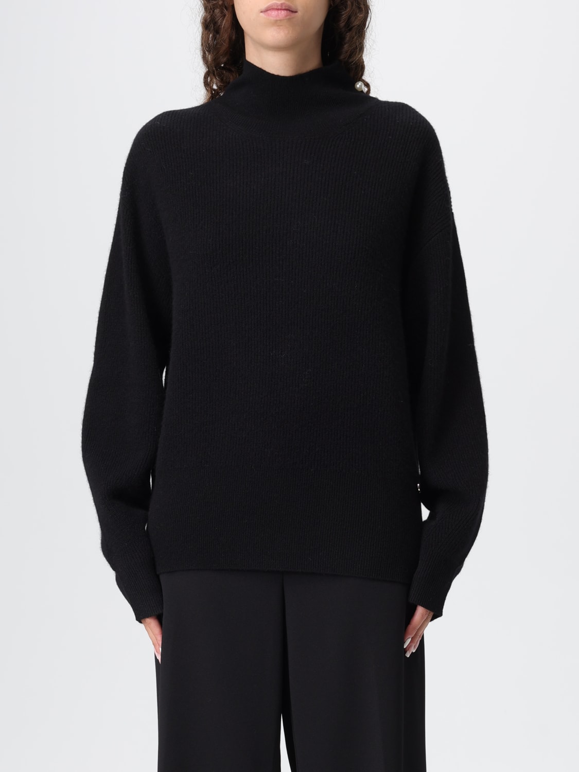 LIU JO PULLOVER: Pullover damen Liu Jo, Schwarz - Img 1