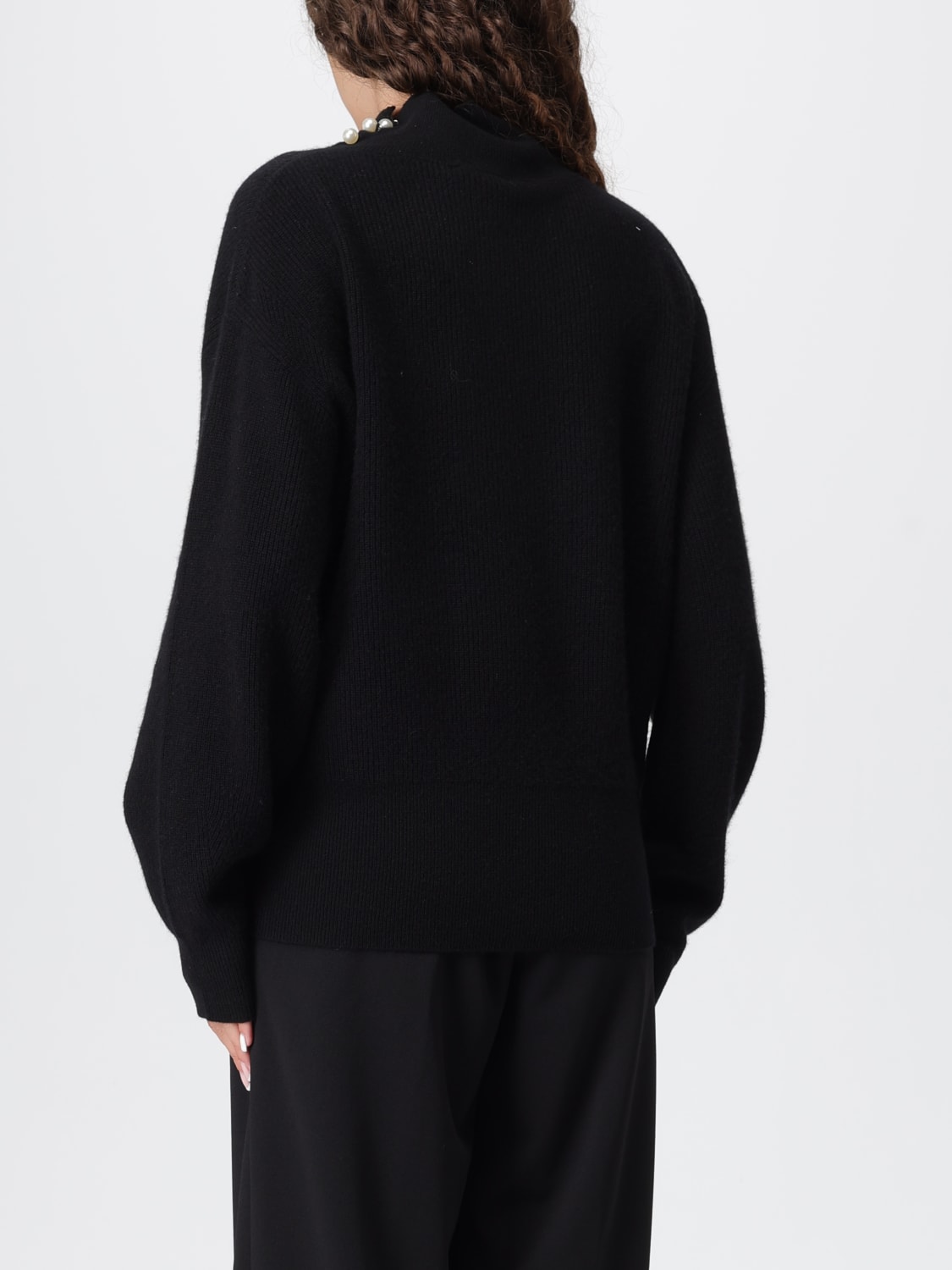 LIU JO PULLOVER: Pullover damen Liu Jo, Schwarz - Img 2