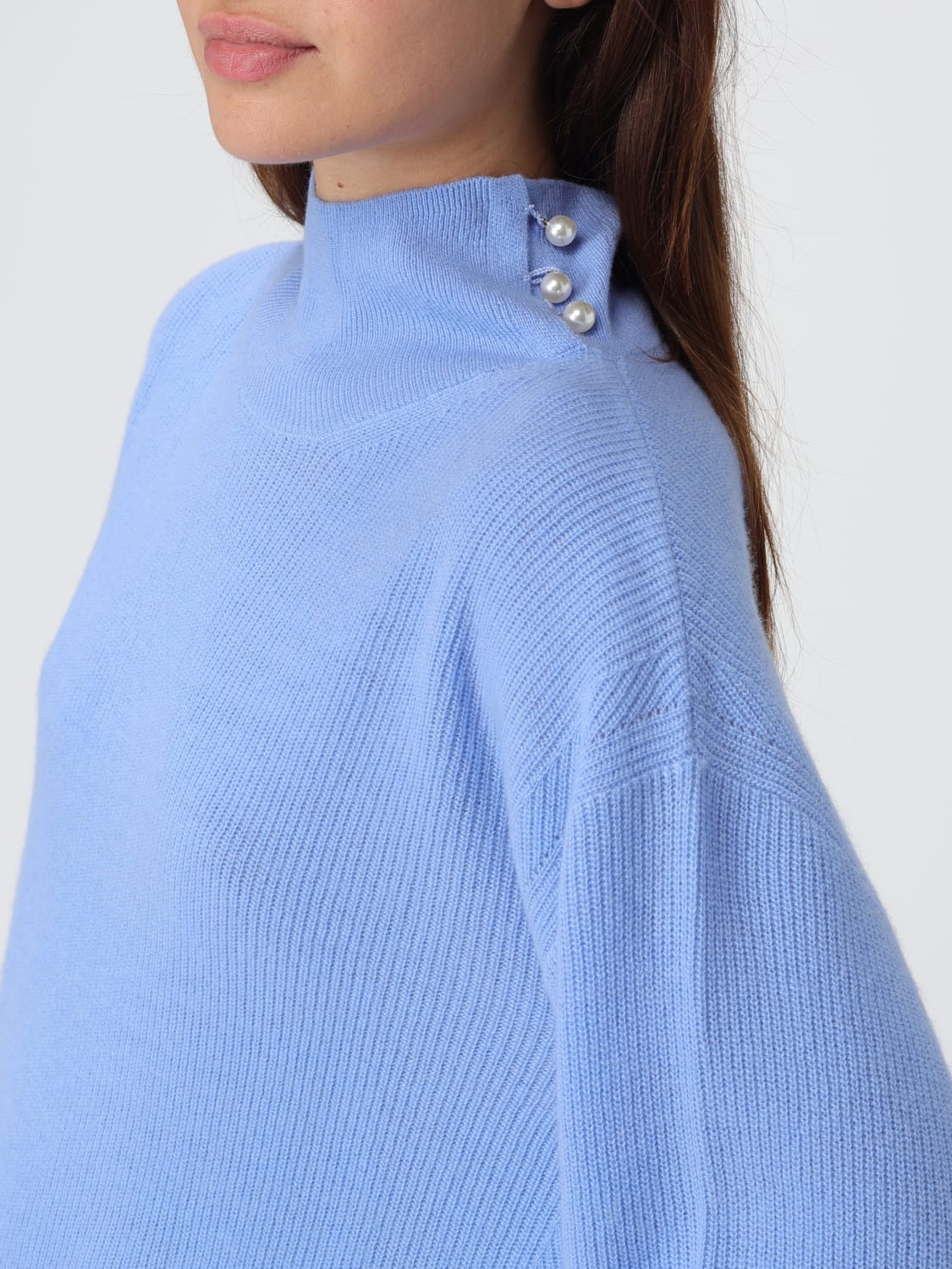 LIU JO PULL: Pull femme Liu Jo, Bleu - Img 3