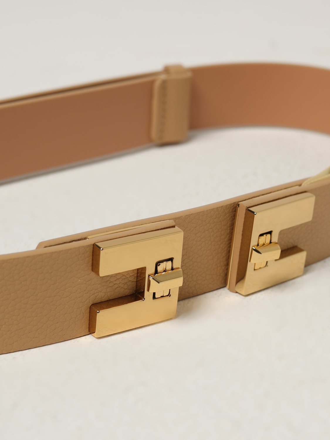 ELISABETTA FRANCHI BELT: Belt woman Elisabetta Franchi, Honey - Img 2