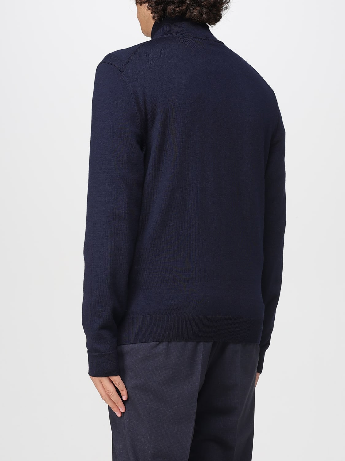 BOSS SWEATER: Sweater men Boss, Blue - Img 2