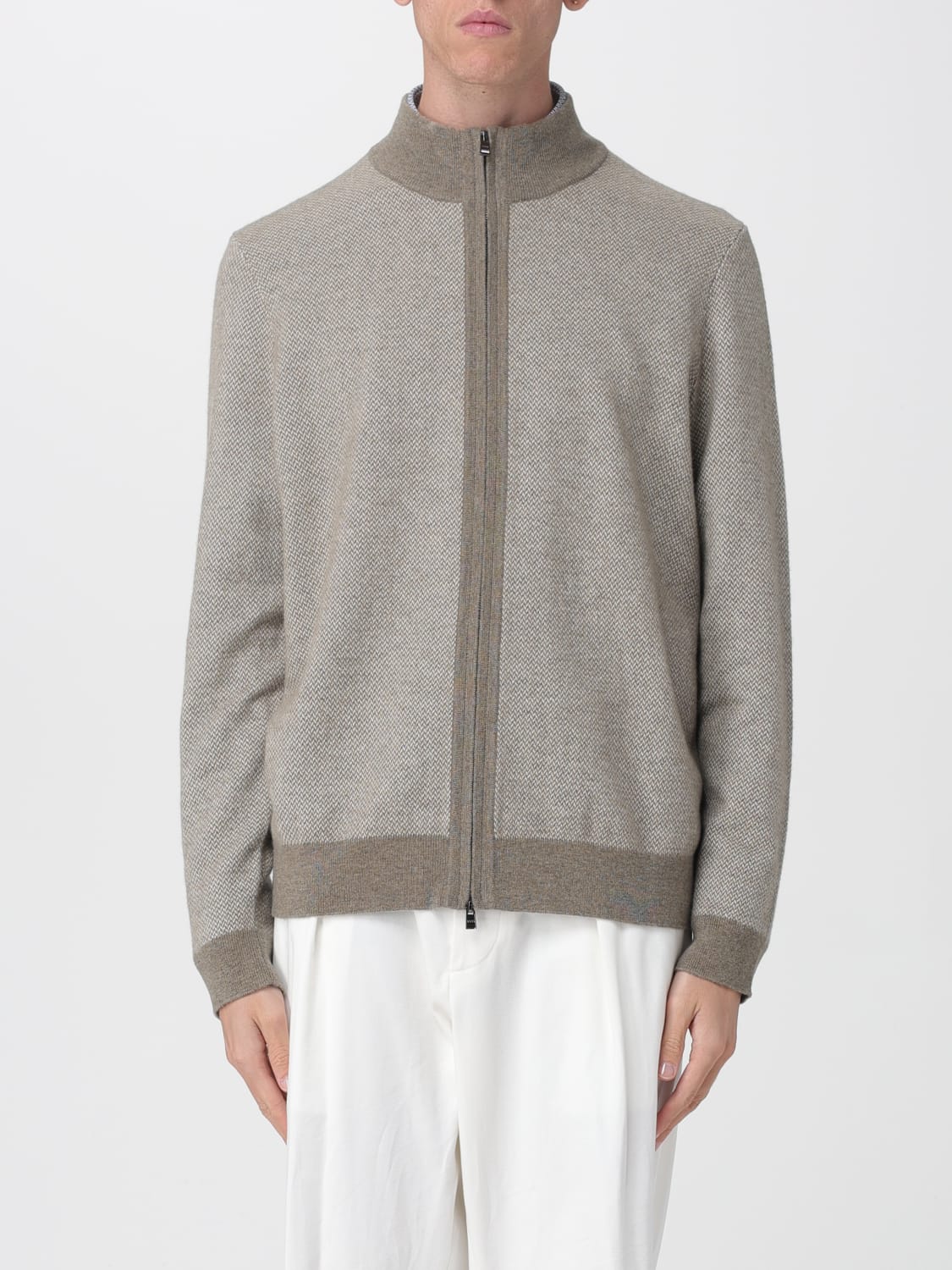 BOSS SWEATER: Sweater men Boss, Beige - Img 1