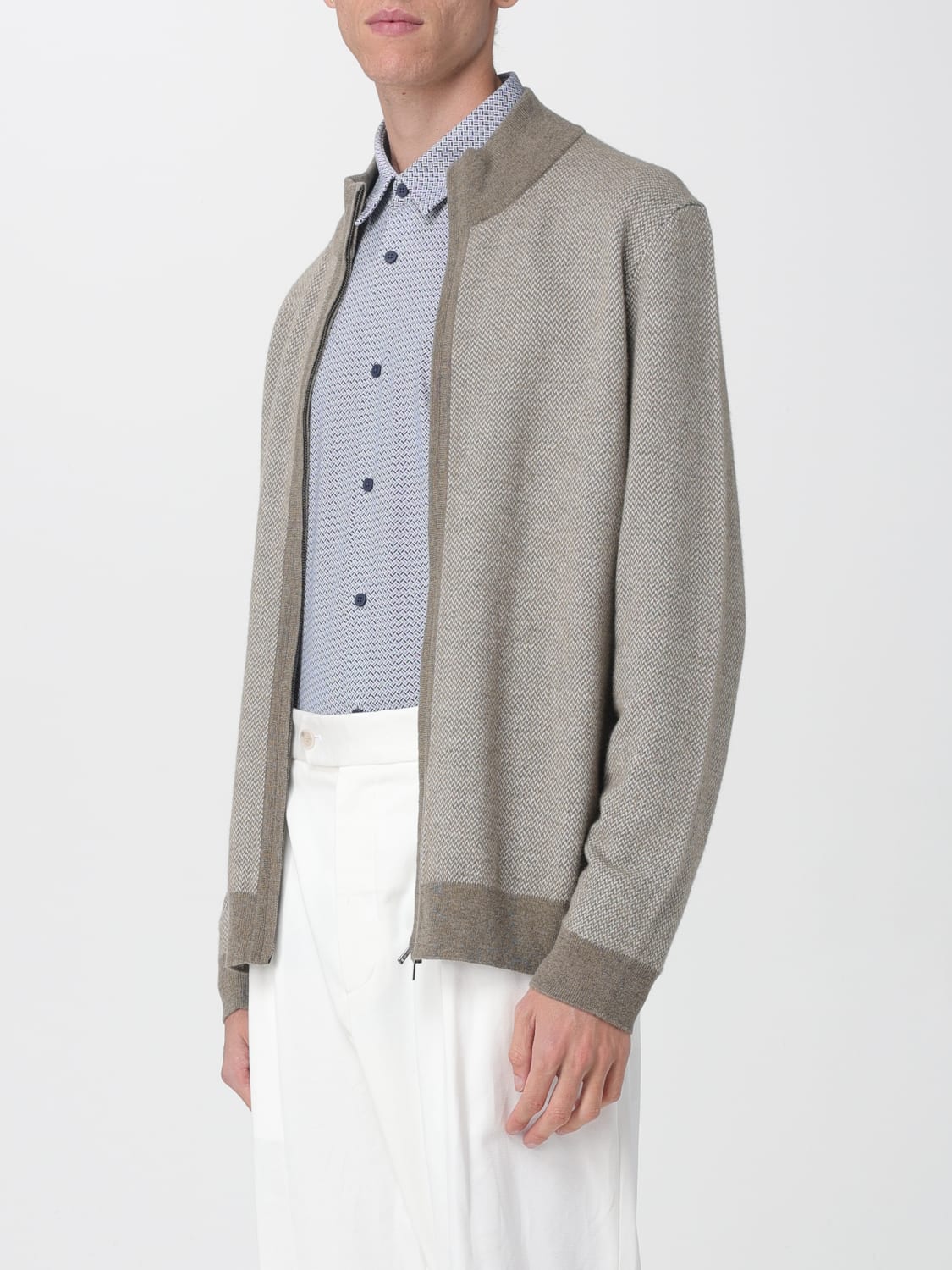 BOSS SWEATER: Sweater men Boss, Beige - Img 3