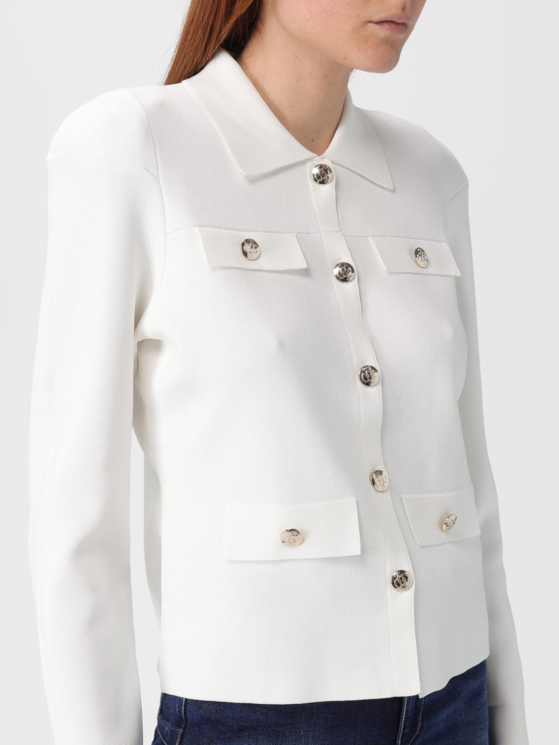 LIU JO JACKE: Blazer damen Liu Jo, Weiß - Img 3