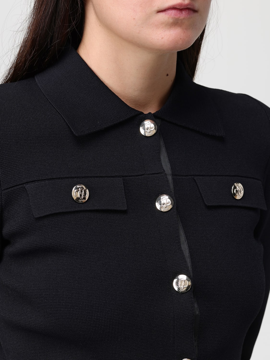 LIU JO VESTE: Blazer femme Liu Jo, Noir - Img 4