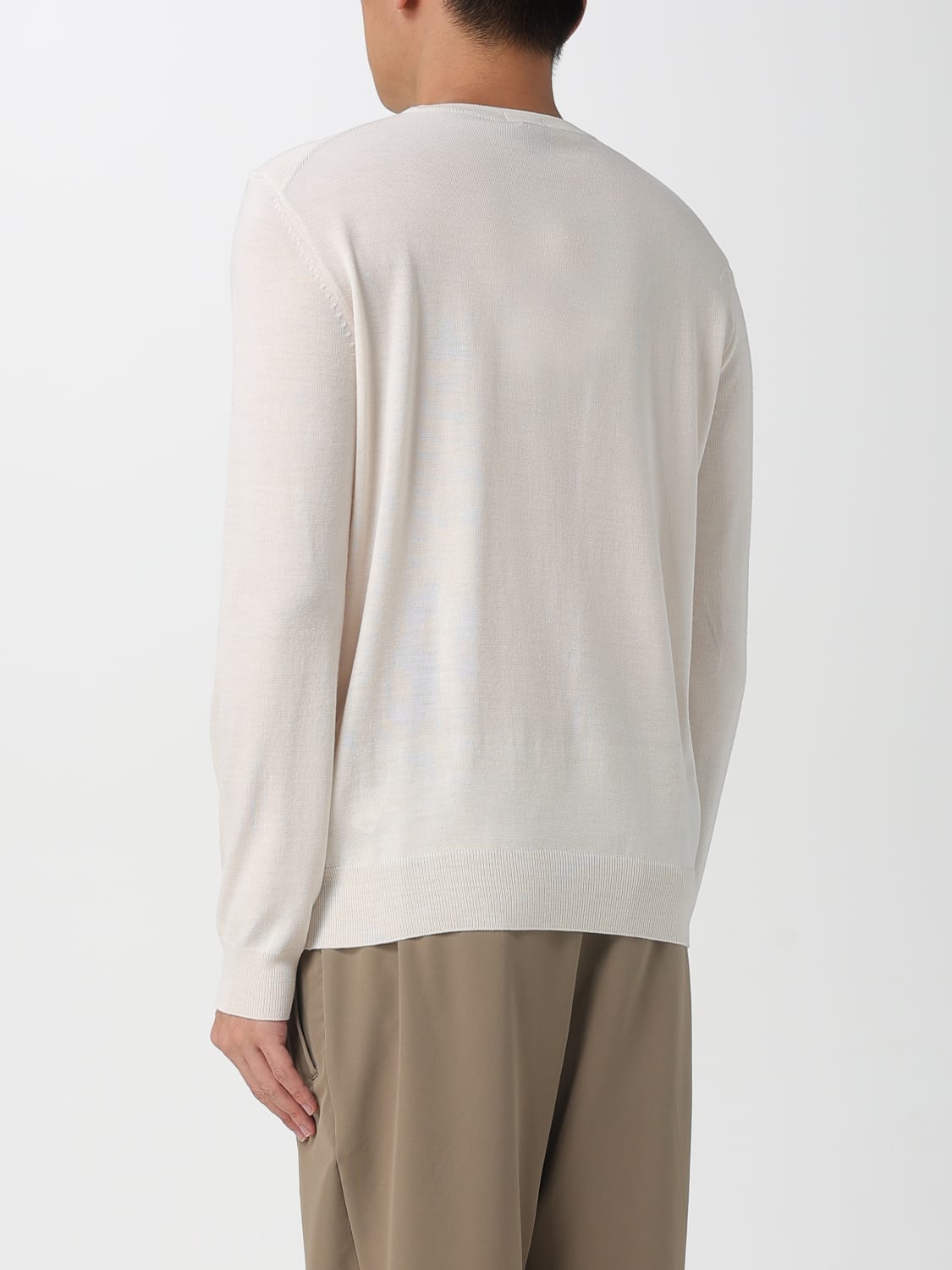 BOSS СВИТЕР: Свитер Мужское Boss, Белый - Img 2