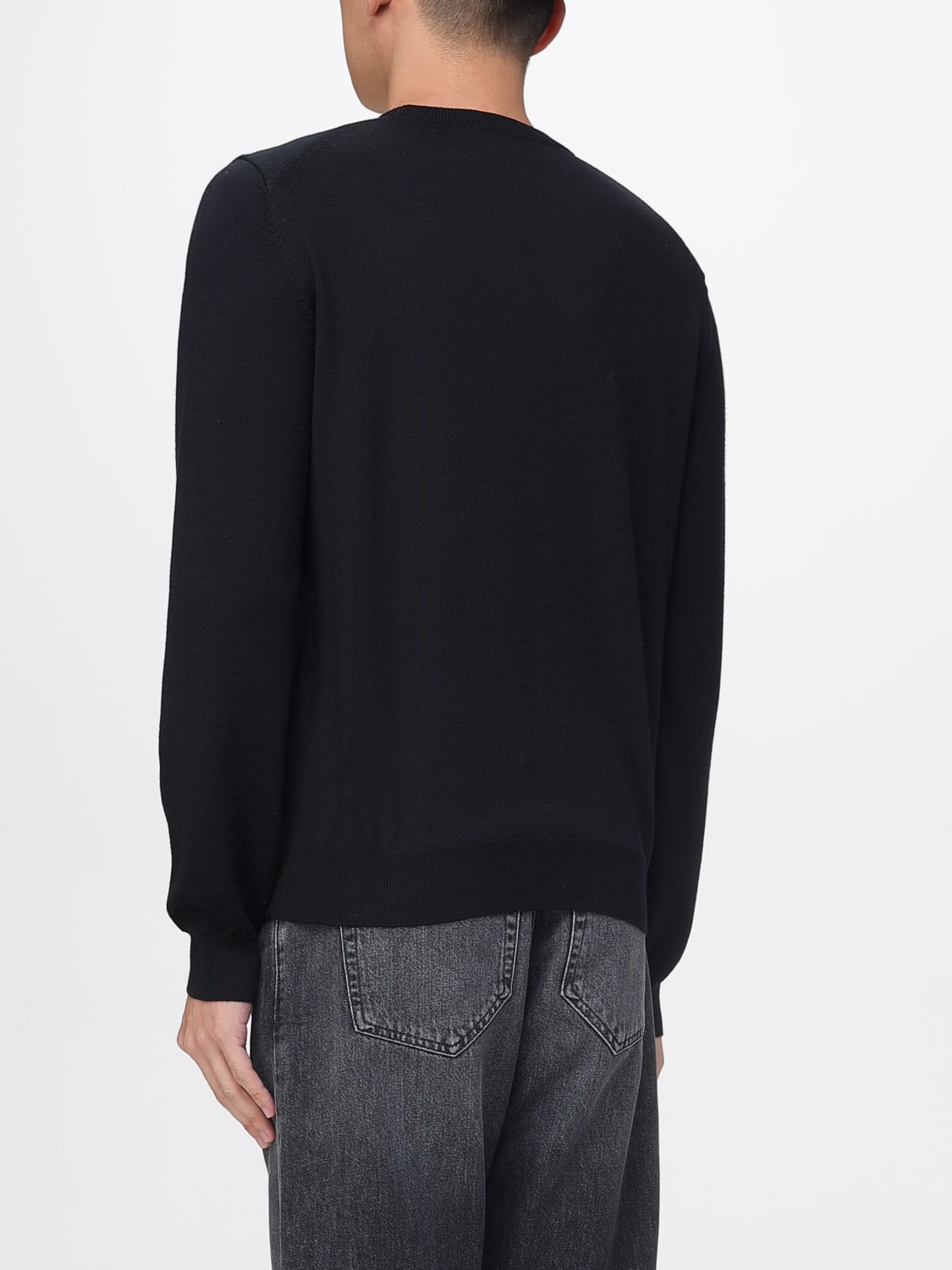 BOSS SWEATER: Sweater men Boss, Black - Img 2