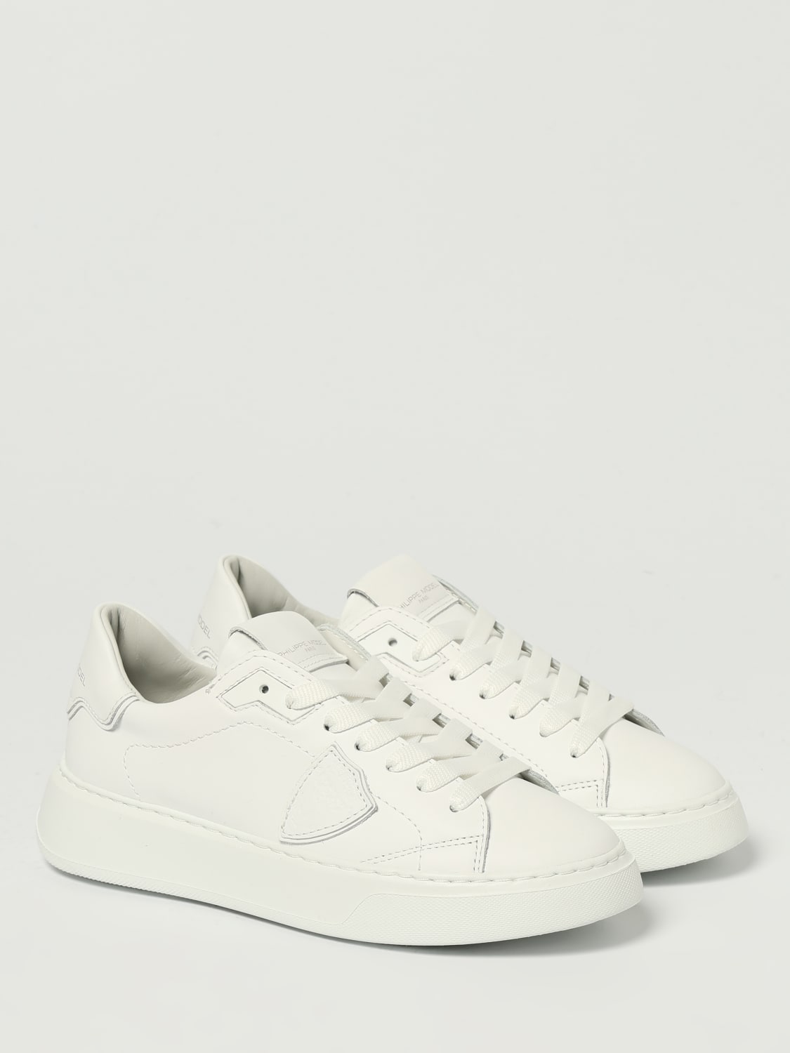 PHILIPPE MODEL BASKETS: Baskets femme Philippe Model, Blanc - Img 2