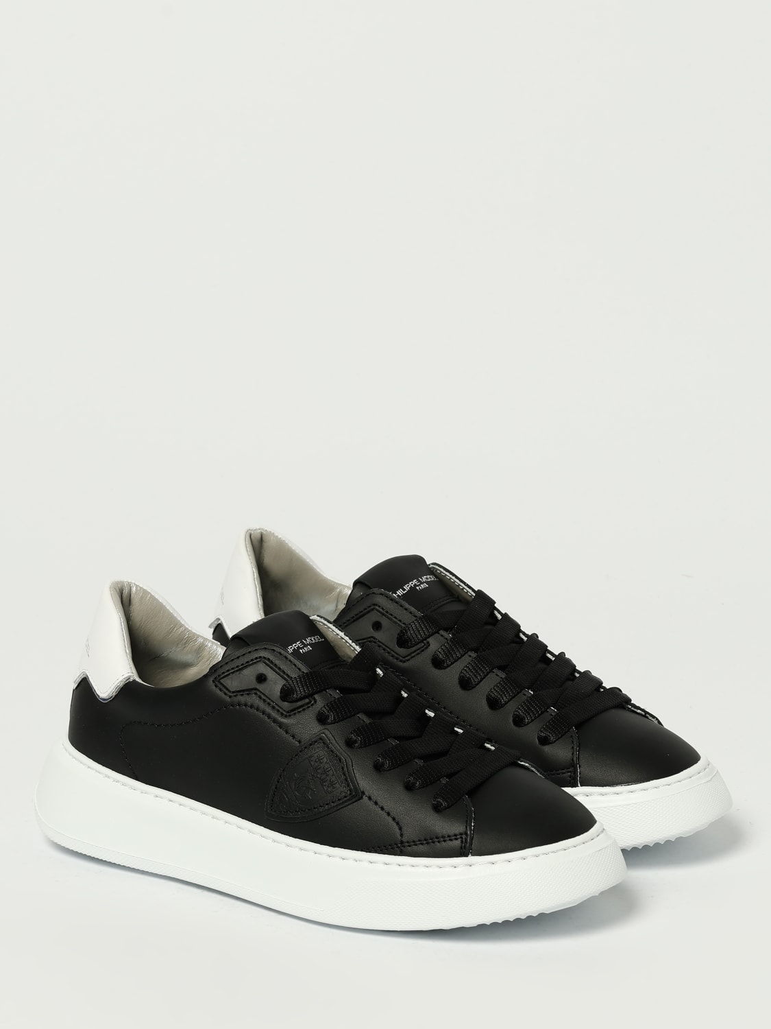 PHILIPPE MODEL BASKETS: Baskets femme Philippe Model, Noir - Img 2