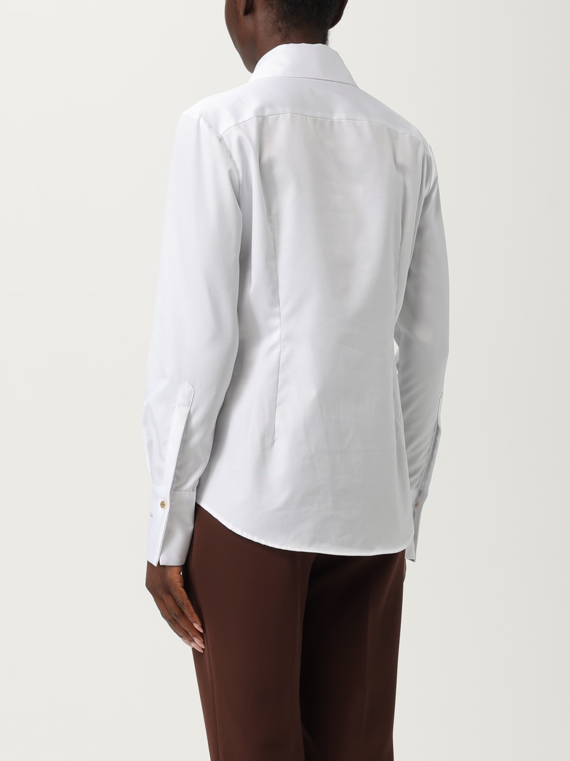 ELISABETTA FRANCHI HEMDBLUSE: Hemdbluse damen Elisabetta Franchi, Weiß - Img 2