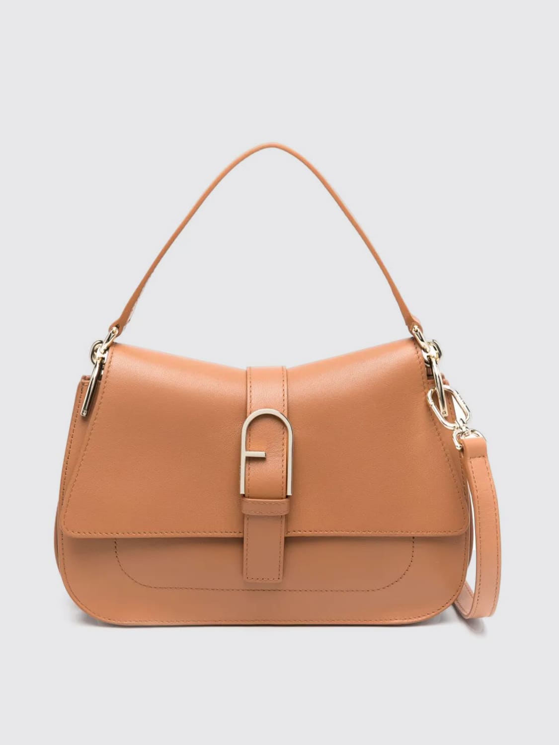 FURLA SHOULDER BAG: Handbag woman Furla, Brown - Img 1