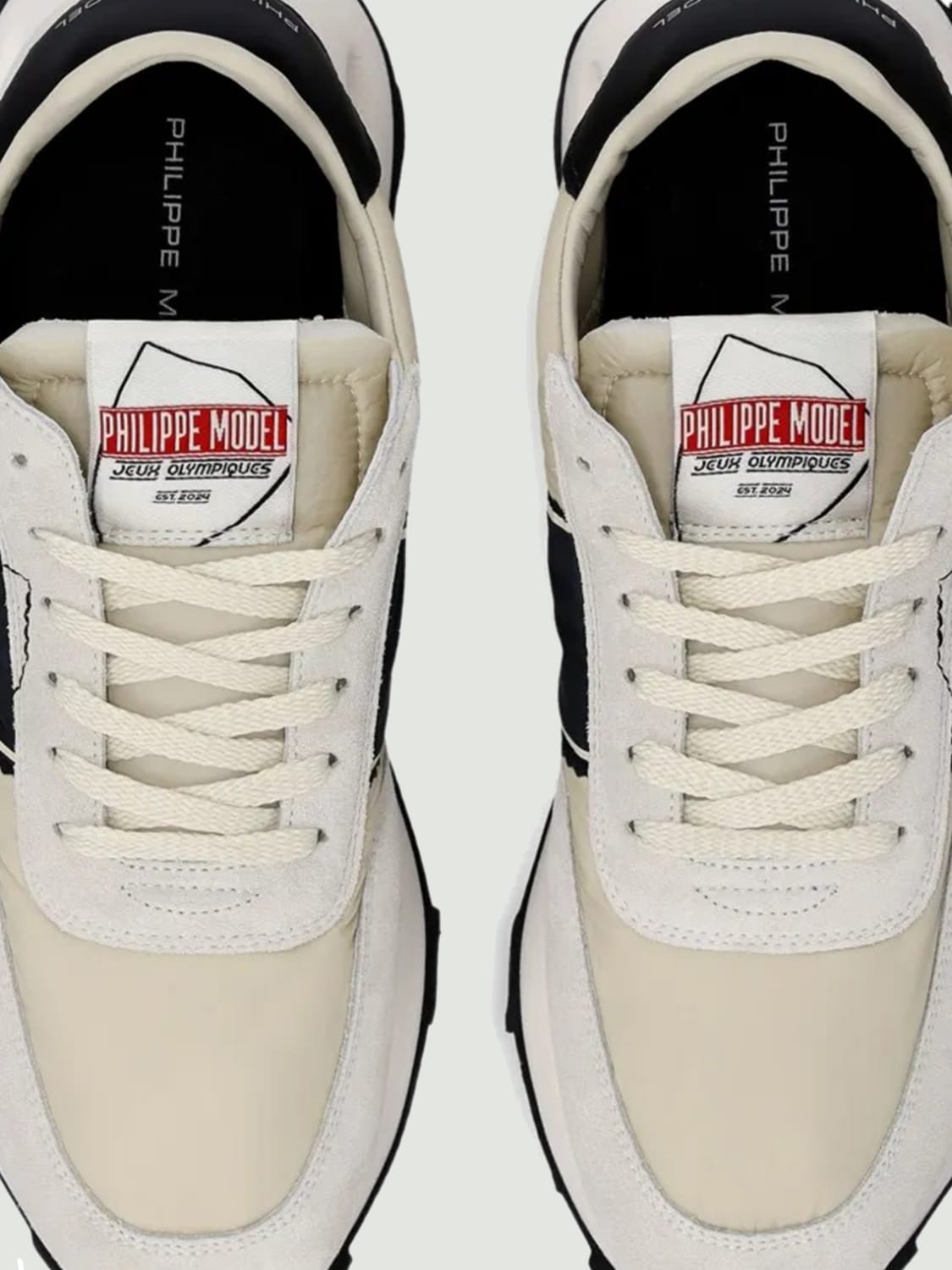 PHILIPPE MODEL SNEAKERS: Sneakers men Philippe Model, White - Img 4