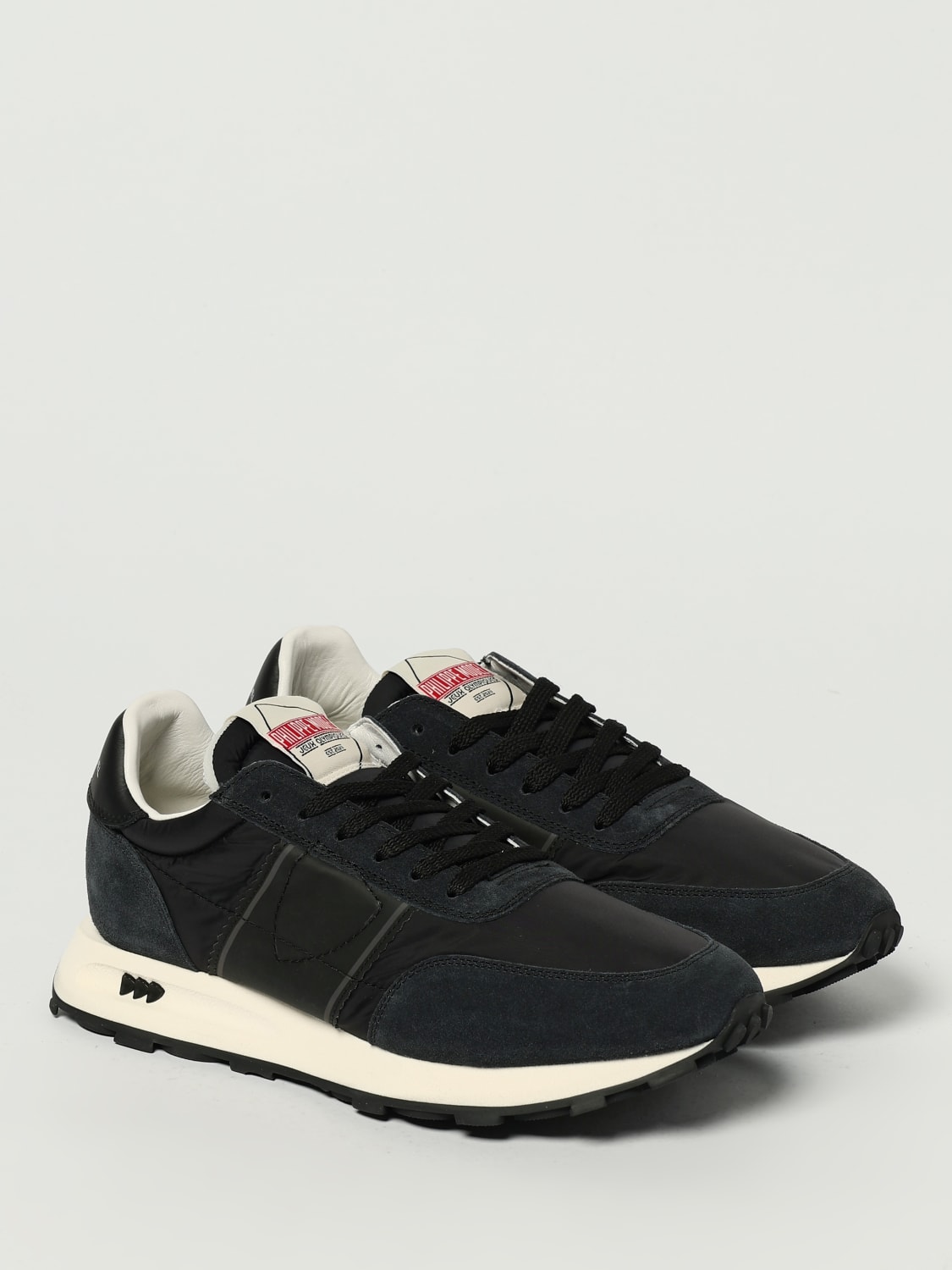 PHILIPPE MODEL 运动鞋: 运动鞋 男士 Philippe Model, 黑色 - Img 2