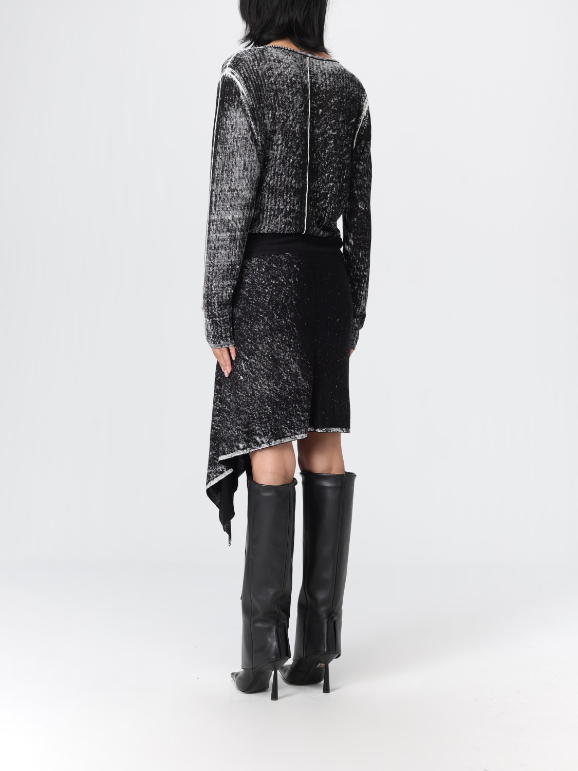 DIESEL DRESS: Dress woman Diesel, Black - Img 2