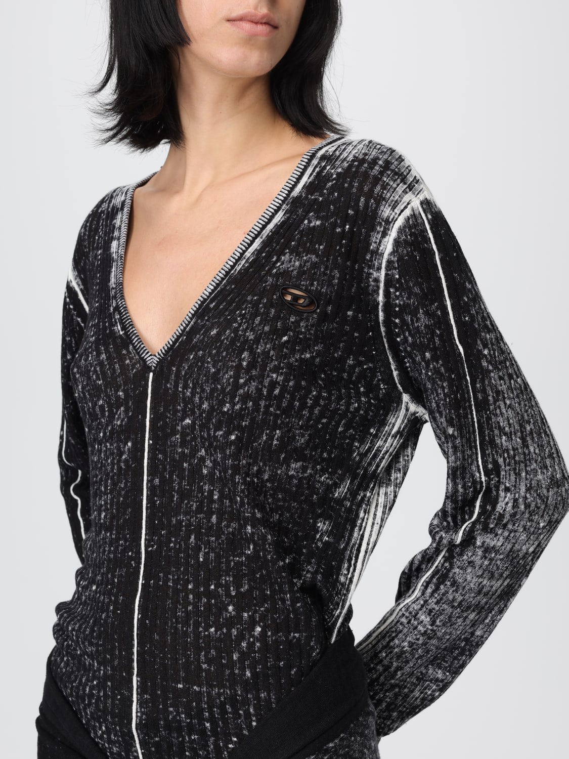 DIESEL DRESS: Dress woman Diesel, Black - Img 3