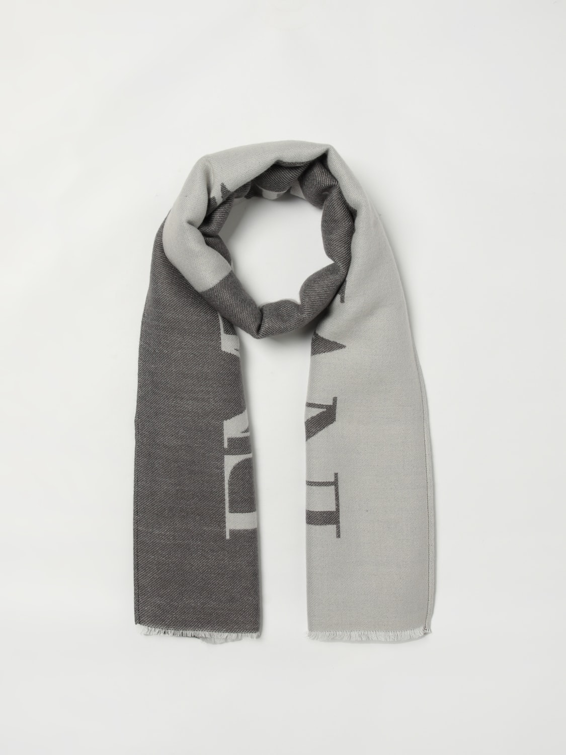 EMPORIO ARMANI SCARF: Scarf men Emporio Armani, Grey - Img 2