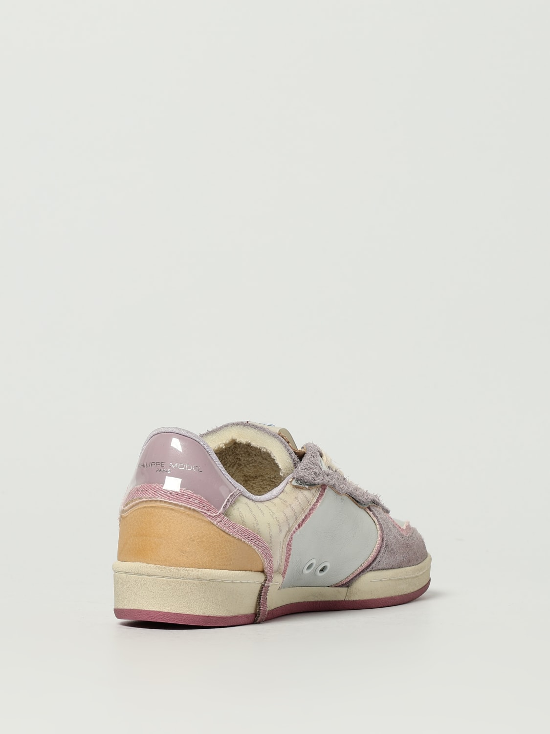 PHILIPPE MODEL BASKETS: Baskets femme Philippe Model, Gris - Img 3
