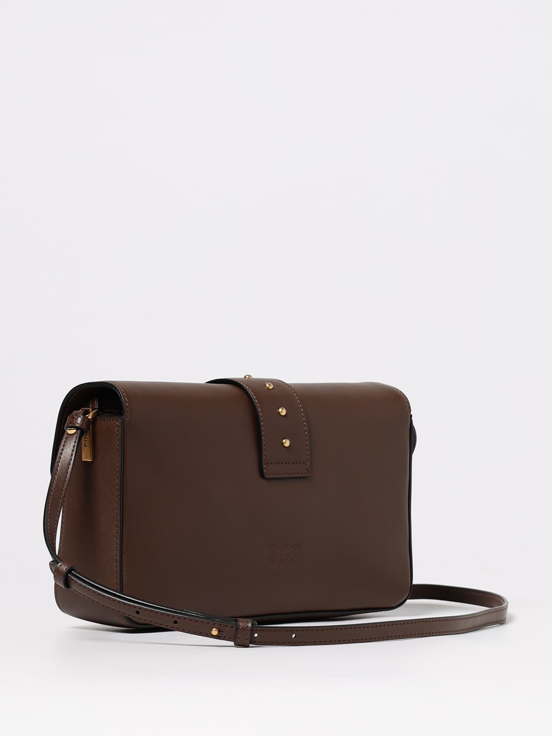 PINKO SHOULDER BAG: Crossbody bags woman Pinko, Brown - Img 2