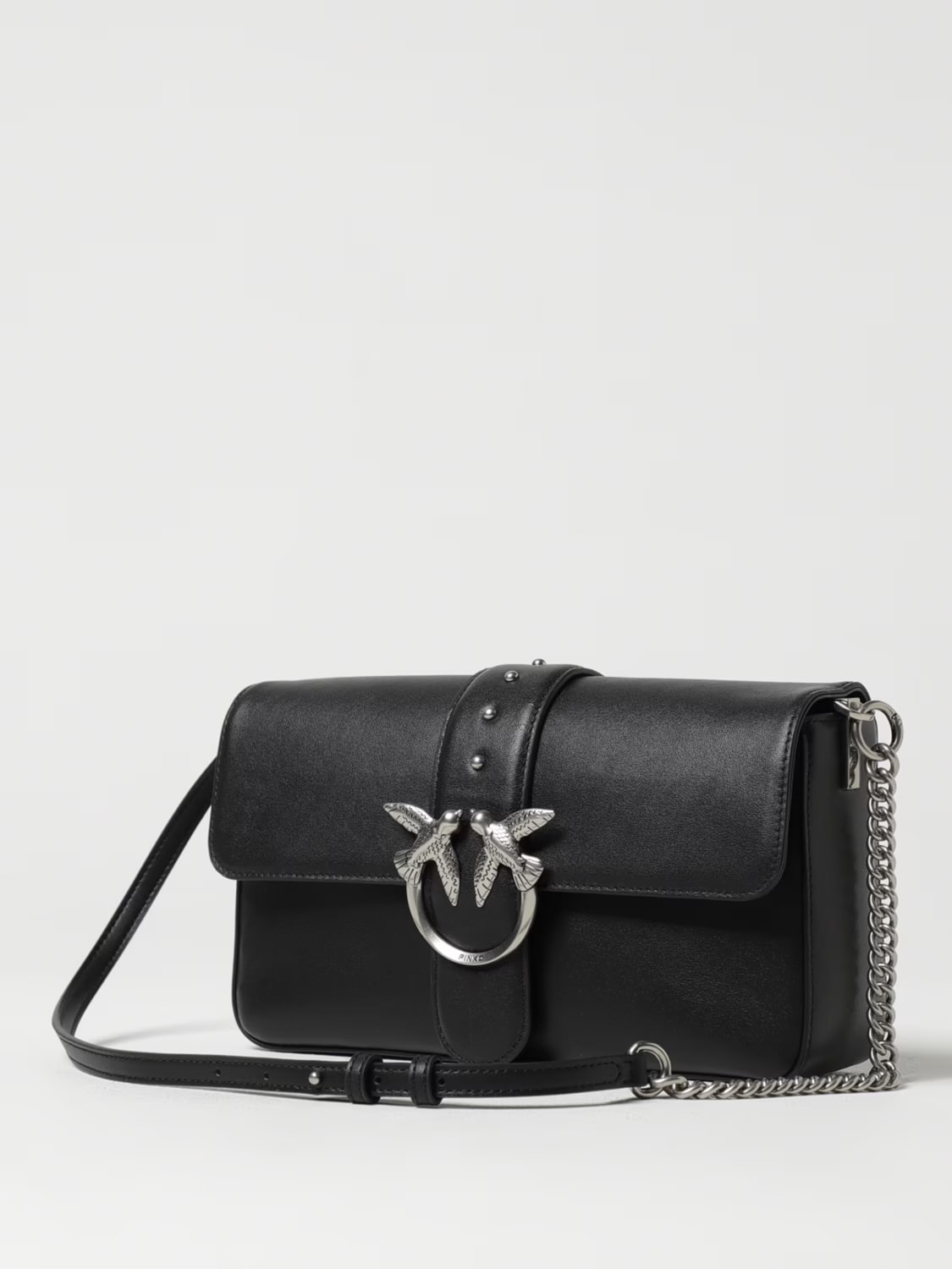 PINKO SAC PORTÉ ÉPAULE: Sac bandoulière femme Pinko, Noir 1 - Img 3