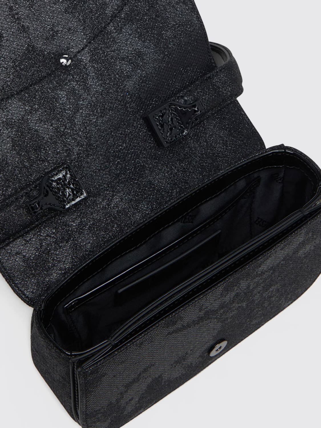 DIESEL MINITASCHE: Schultertasche damen Diesel, Schwarz - Img 4