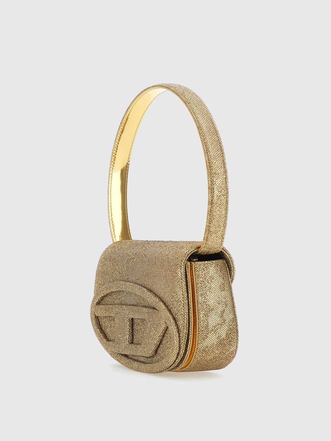 DIESEL MINI BAG: Shoulder bag woman Diesel, Gold - Img 2