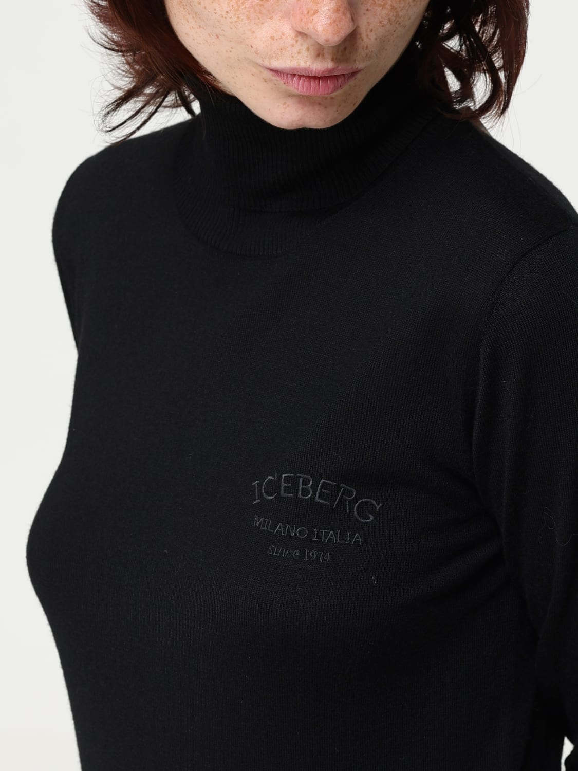 ICEBERG PULLOVER: Pullover damen Iceberg, Schwarz - Img 3